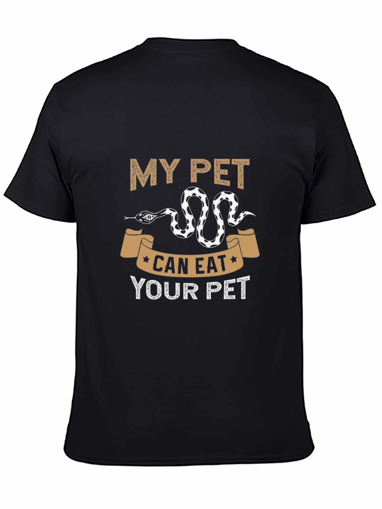 My Pet Can Eat Your Pet Snake Graphic T-Shirt