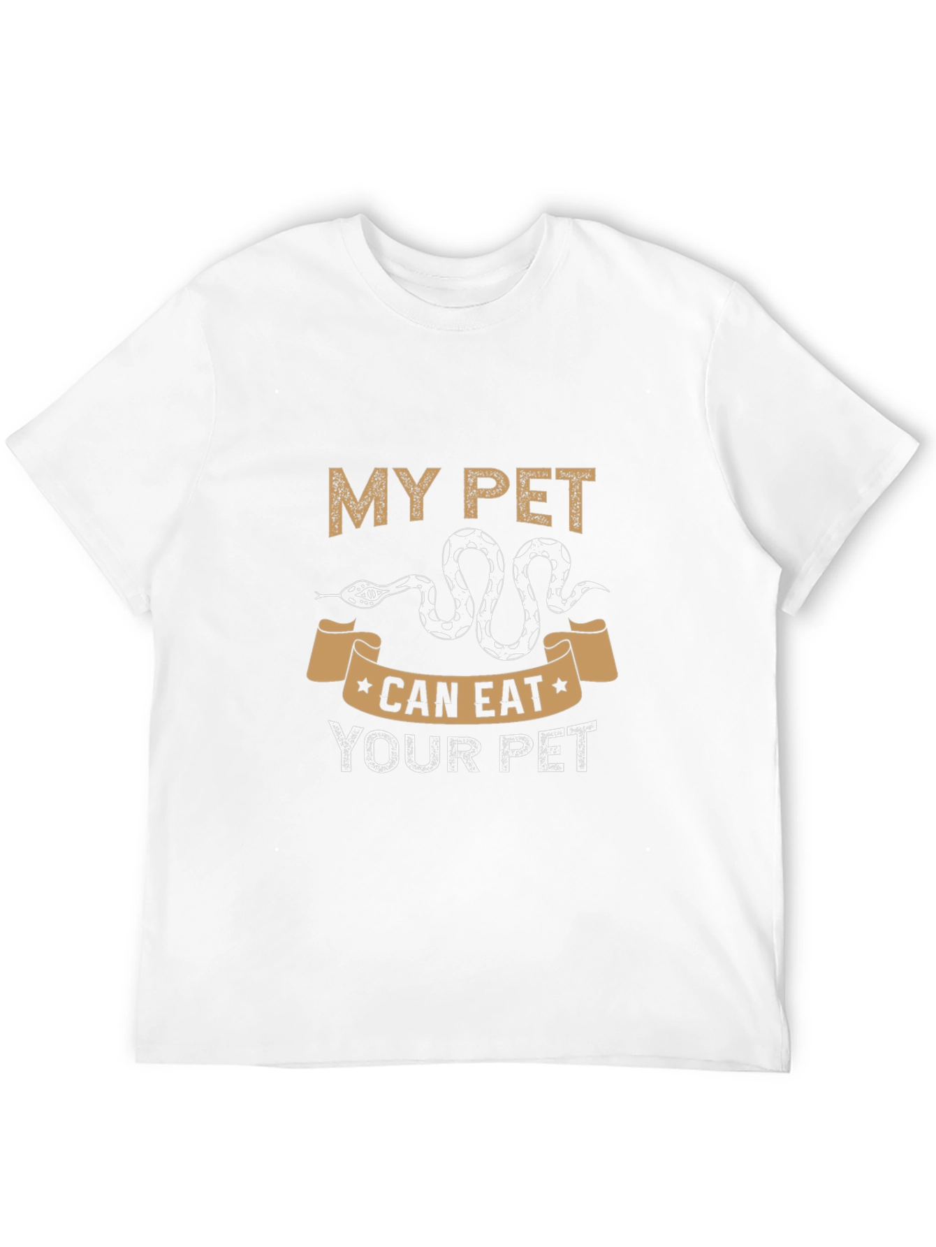 My Pet Can Eat Your Pet Snake Graphic T-Shirt