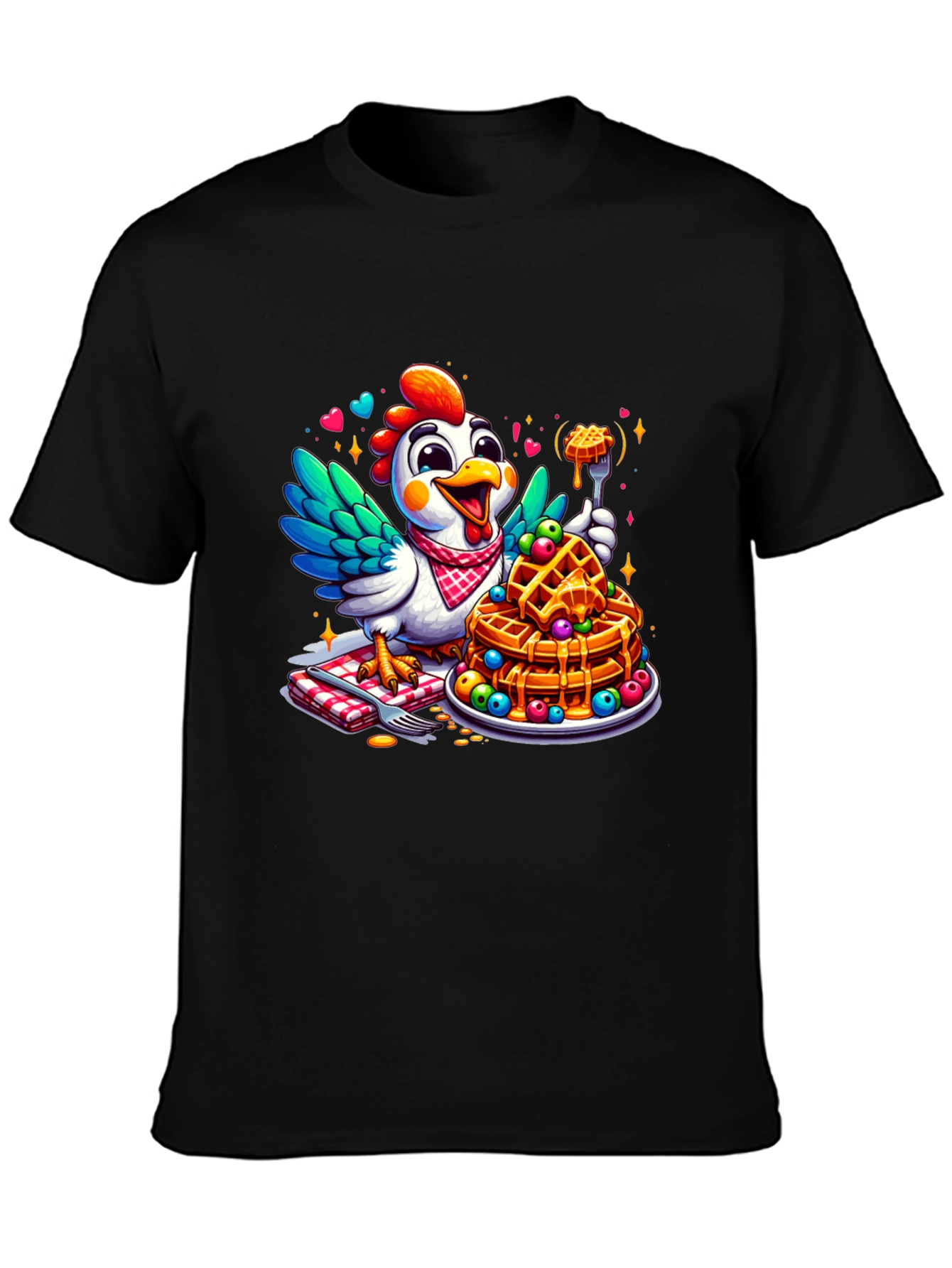 Chicken Waffles Graphic Tee
