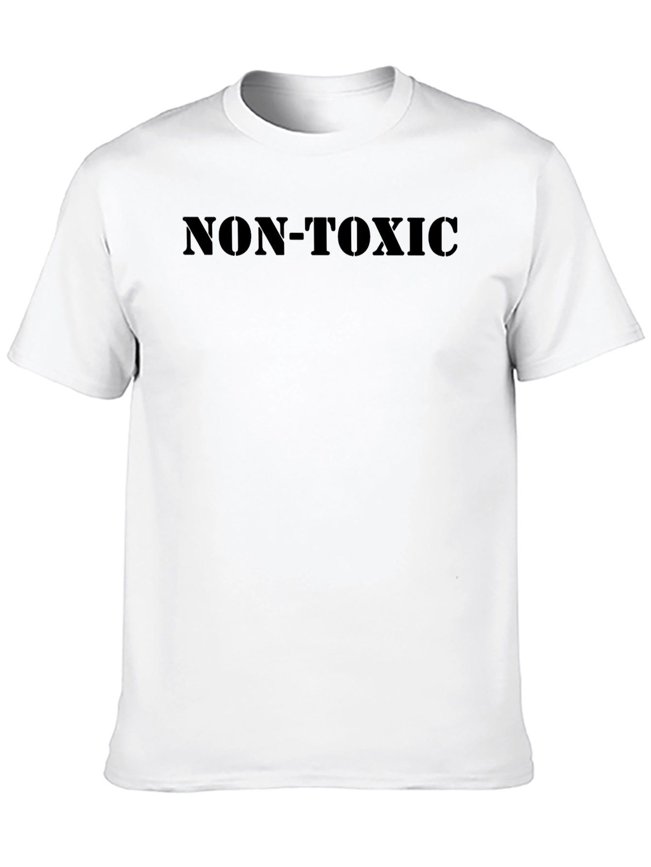 Non-Toxic Statement T-Shirt - Black