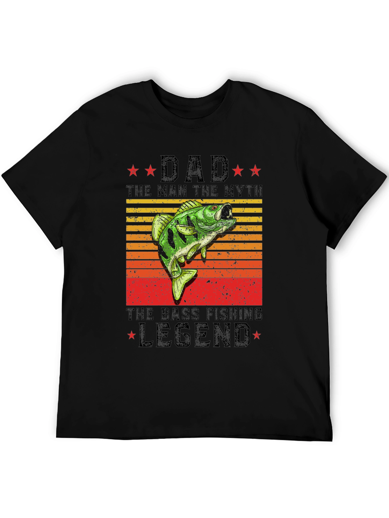 Dad Bass Fishing Legend T-Shirt