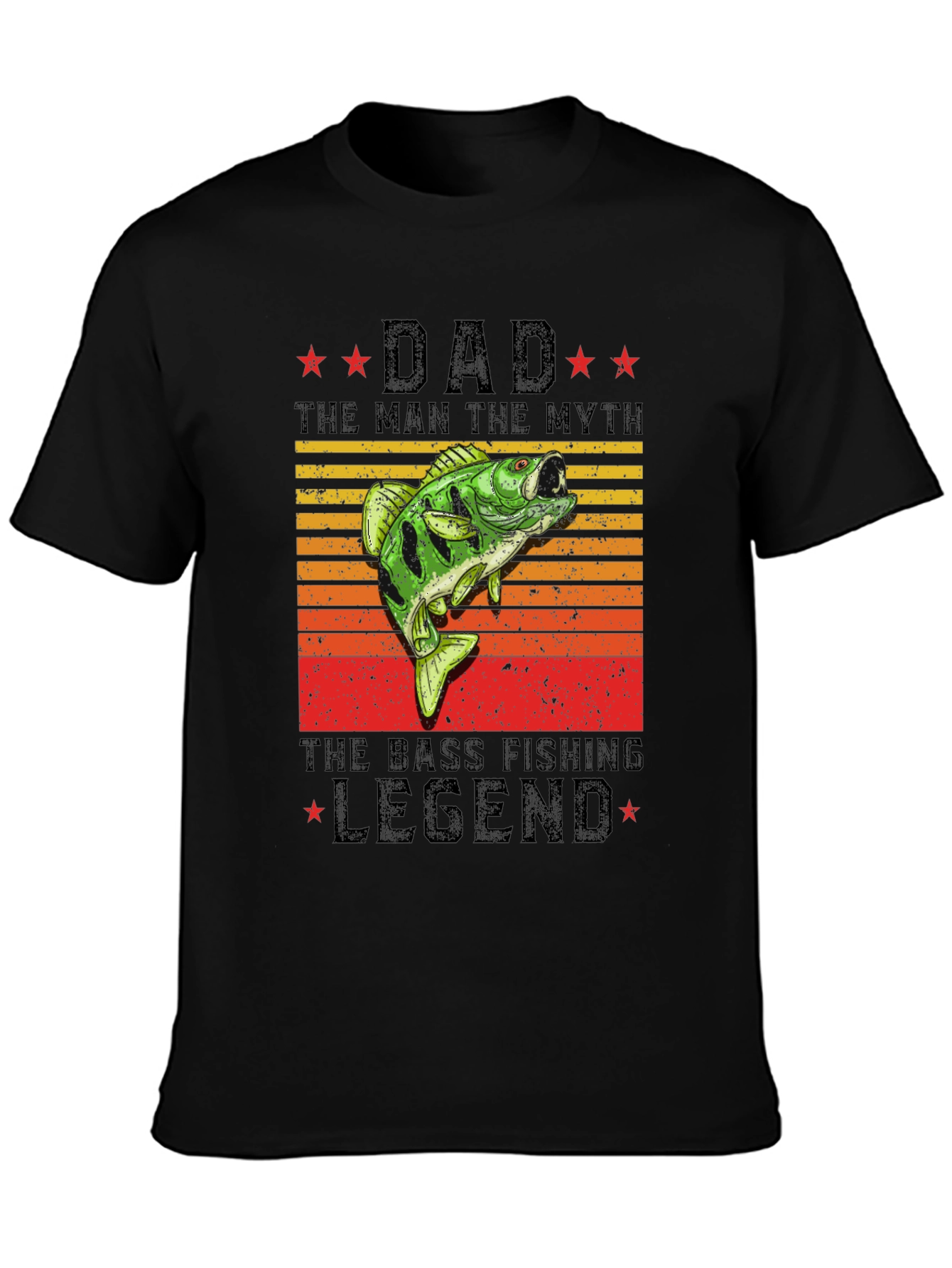 Dad Bass Fishing Legend T-Shirt