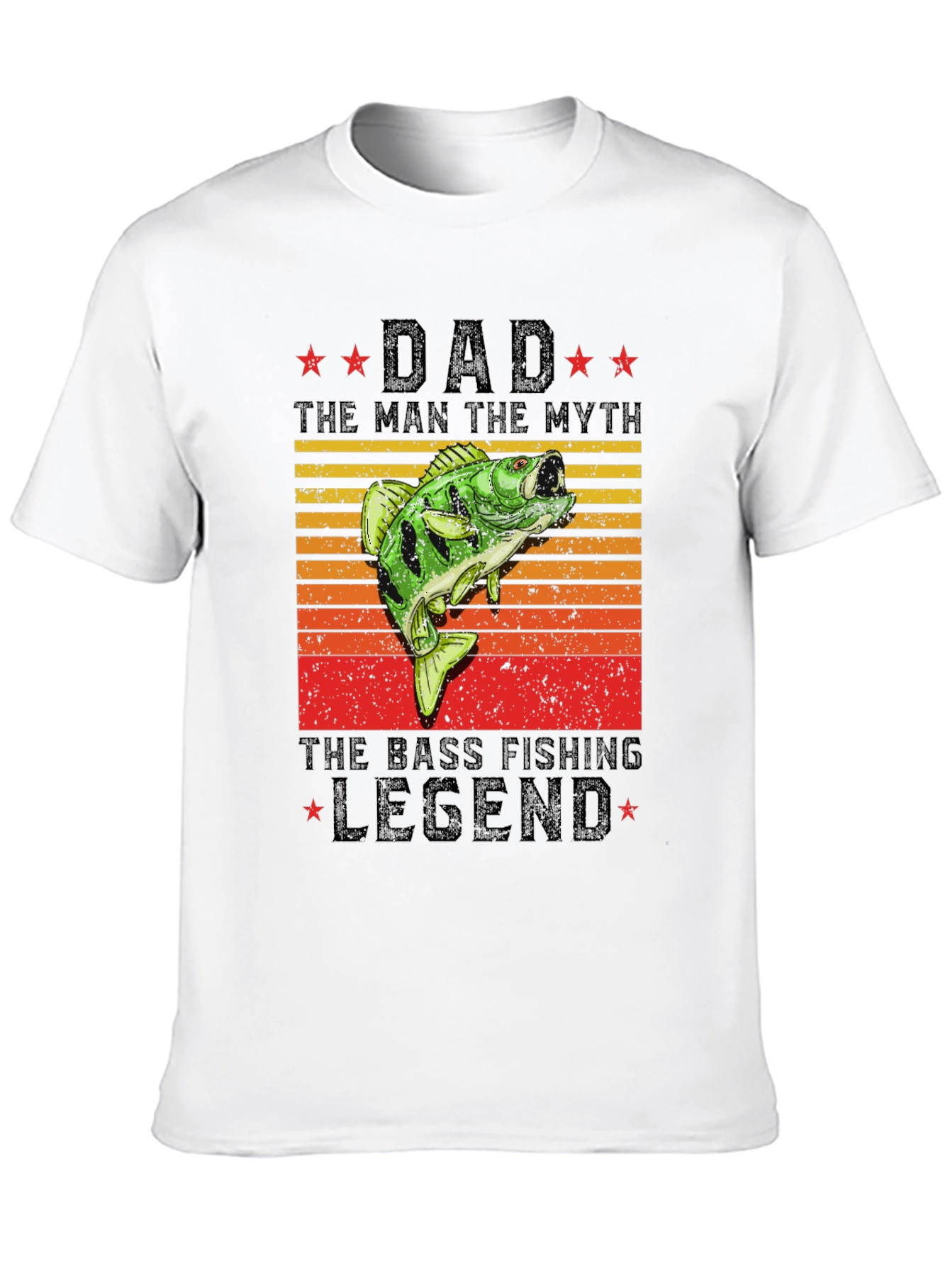 Dad Bass Fishing Legend T-Shirt