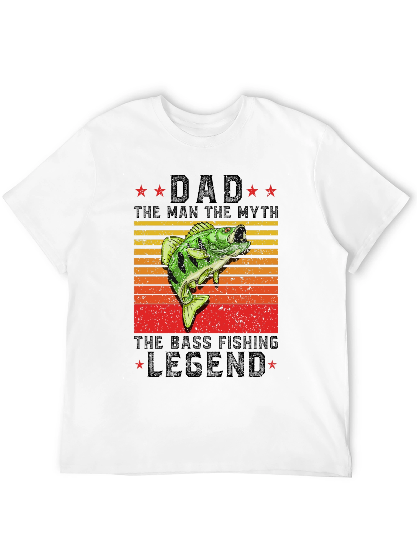 Dad Bass Fishing Legend T-Shirt