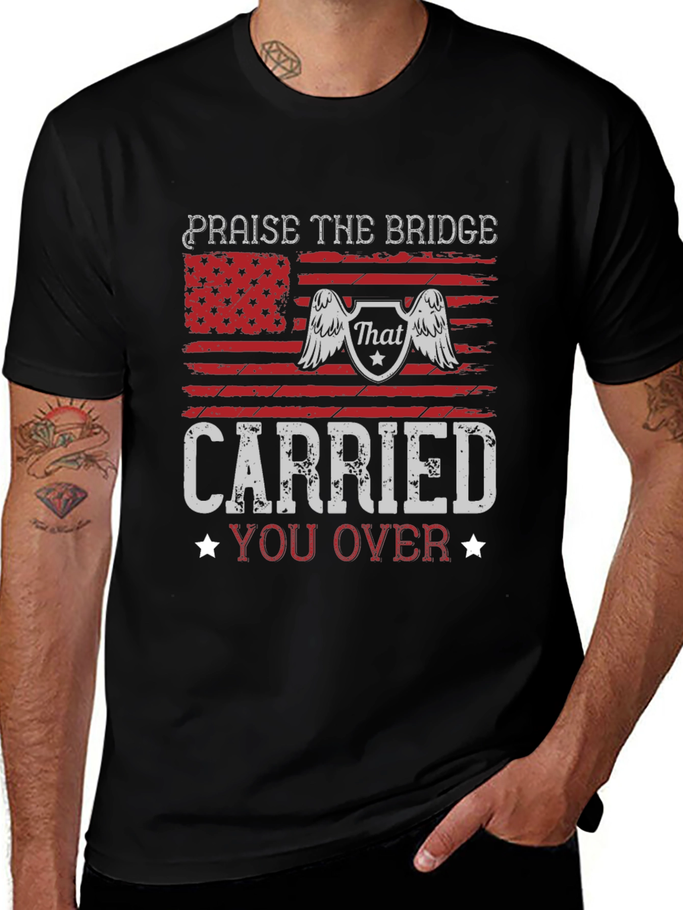 Praise the Bridge Graphic T-Shirt