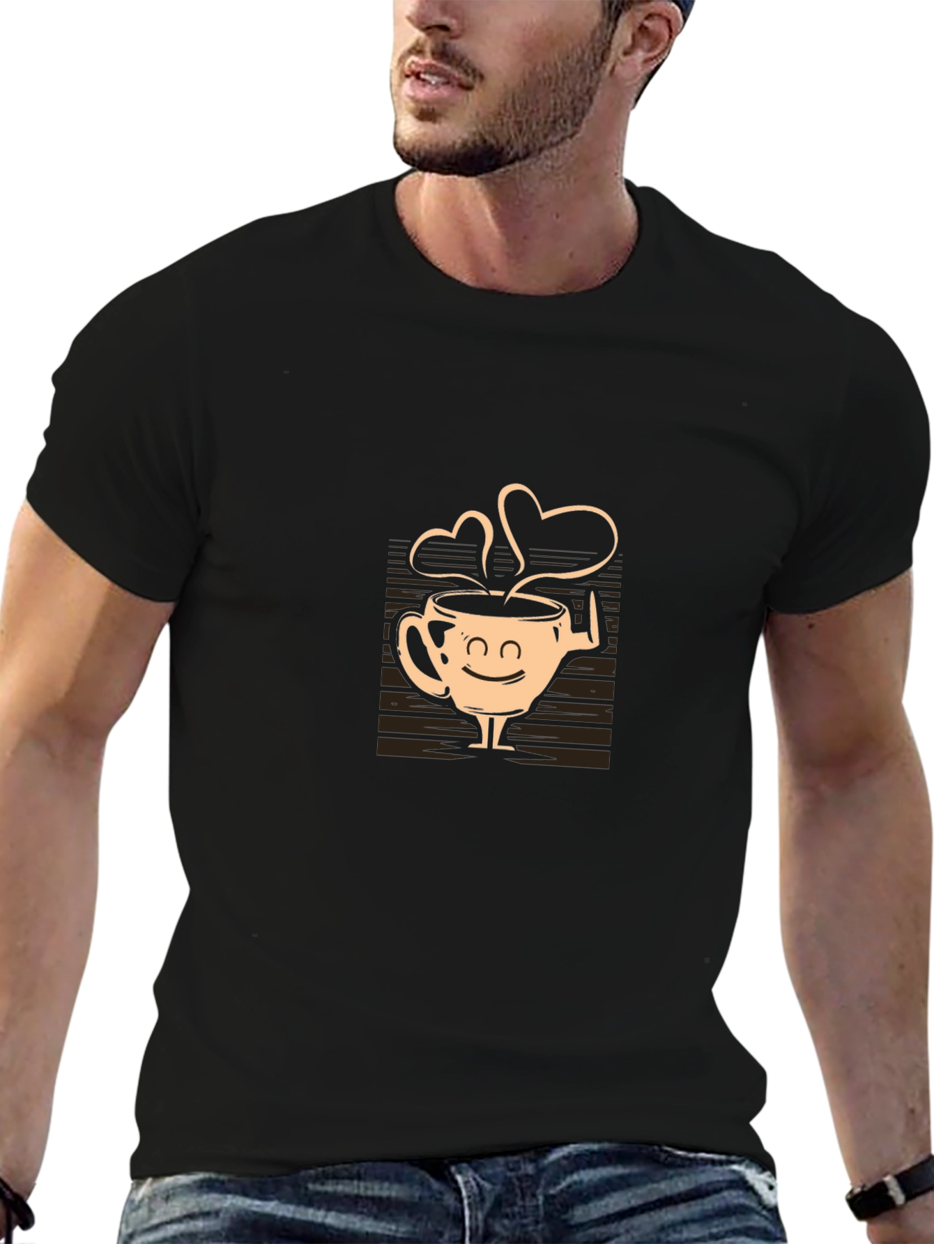 Coffee Lover Tee - Cute Kawaii Design
