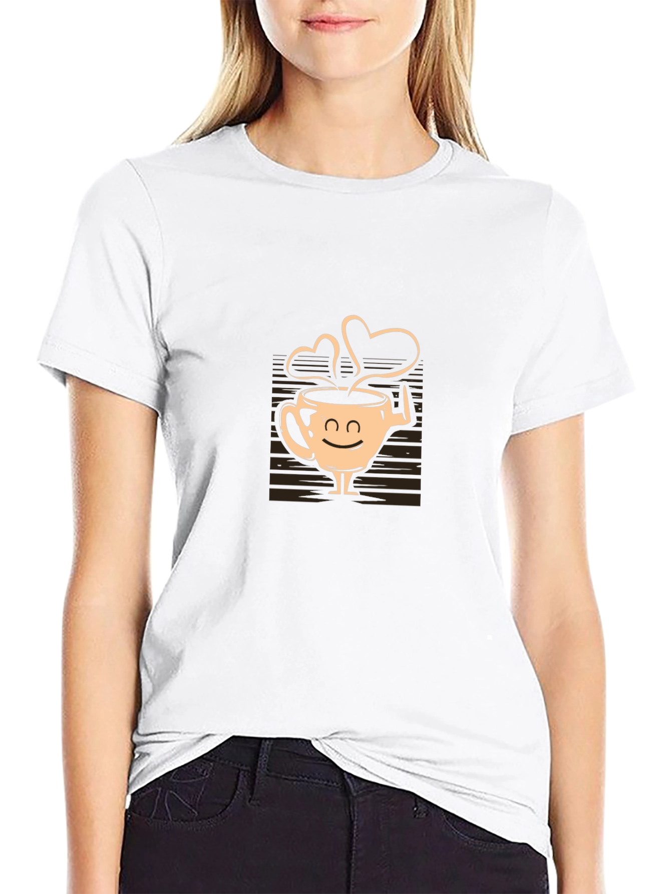 Coffee Lover Tee - Cute Kawaii Design