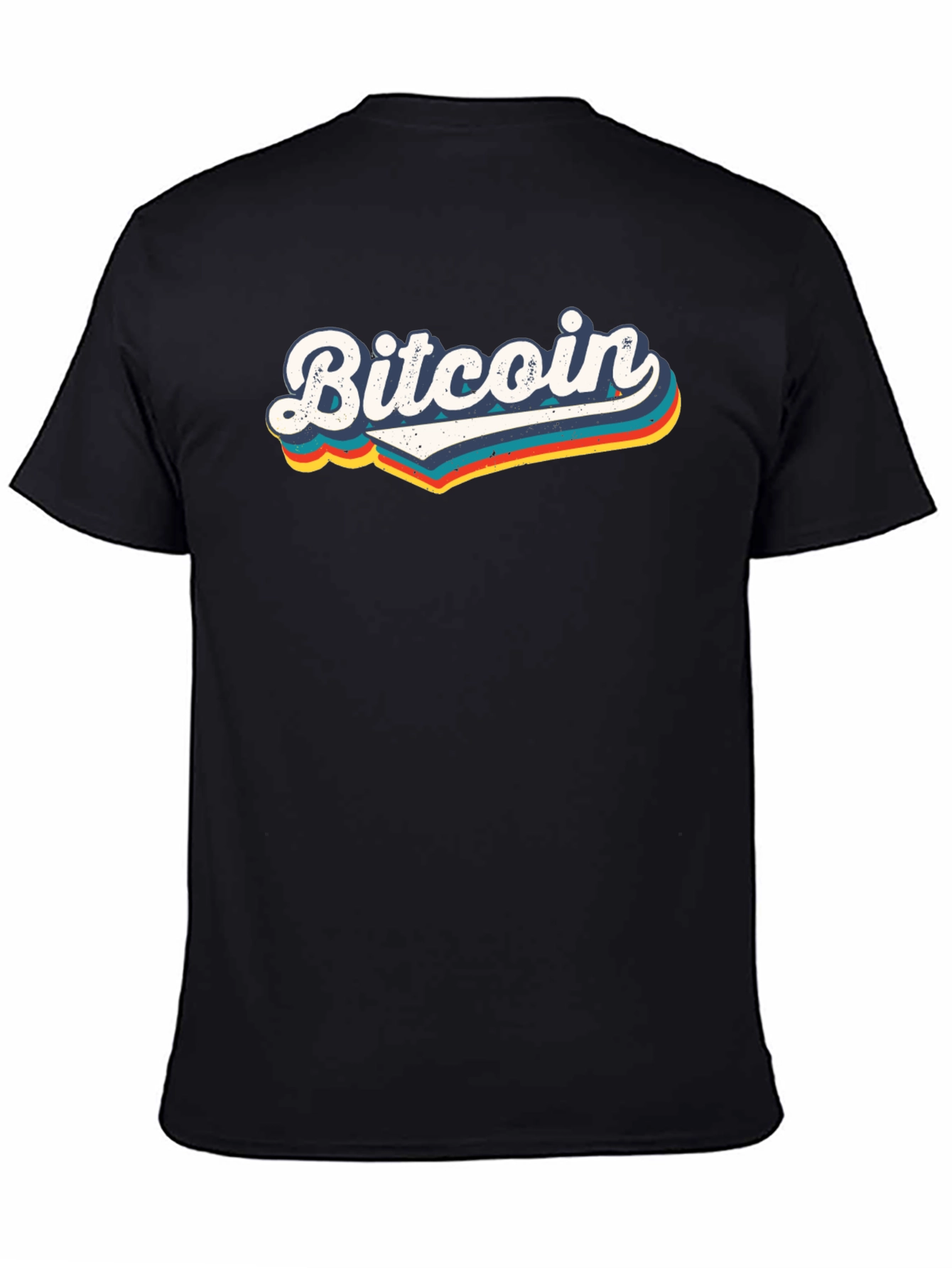 Retro Bitcoin Graphic Tee - Classic Crypto Style