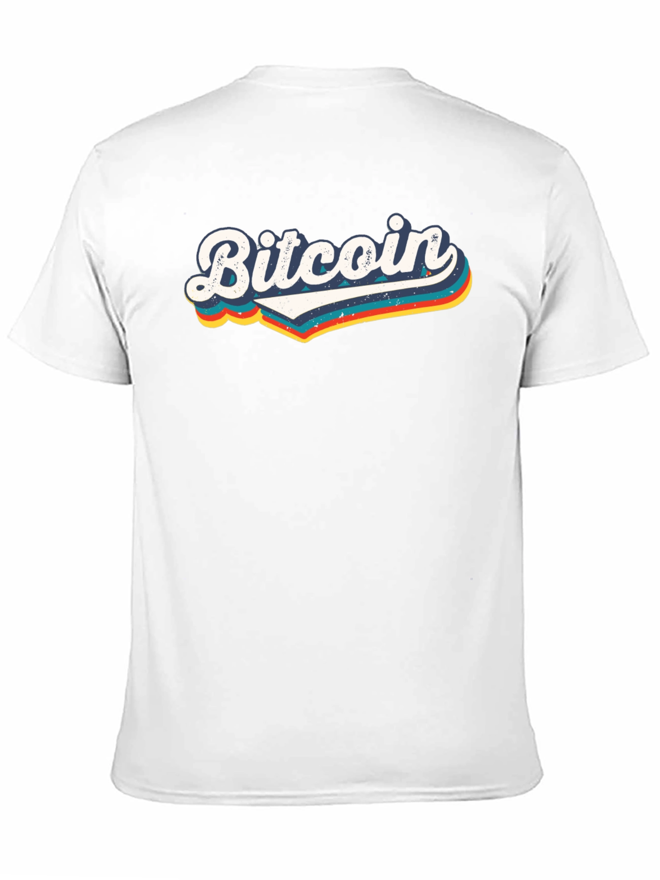 Retro Bitcoin Graphic Tee - Classic Crypto Style