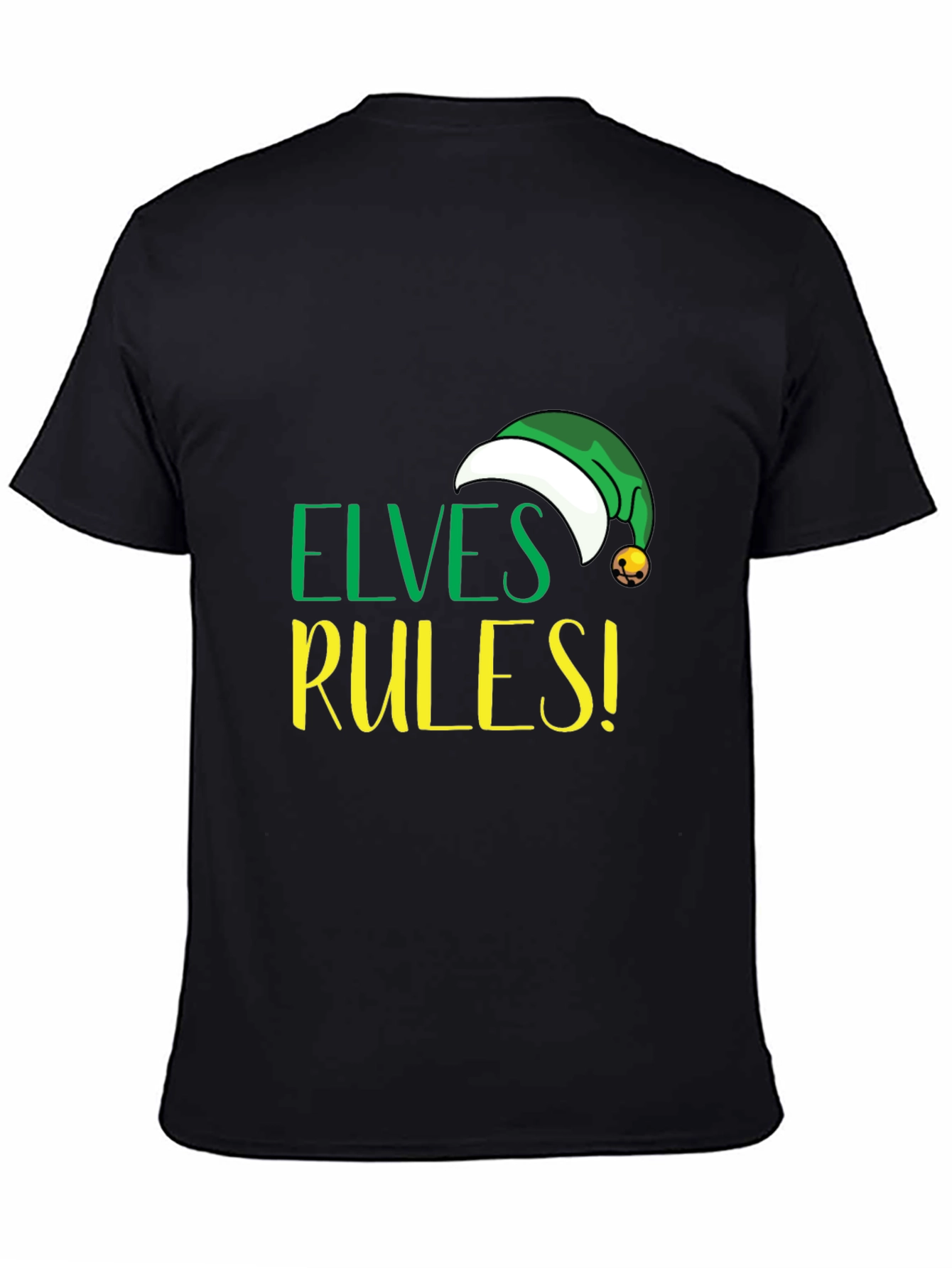 Elves Rules! Holiday Graphic Tee