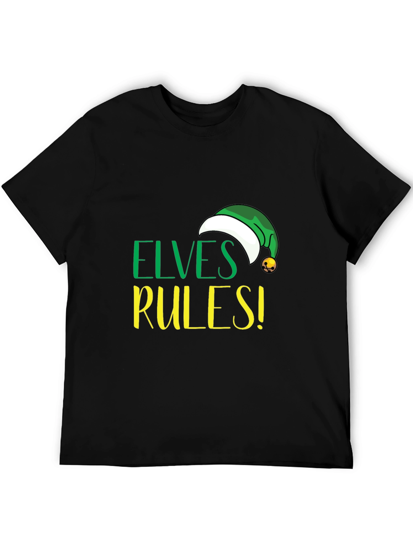 Elves Rules! Holiday Graphic Tee