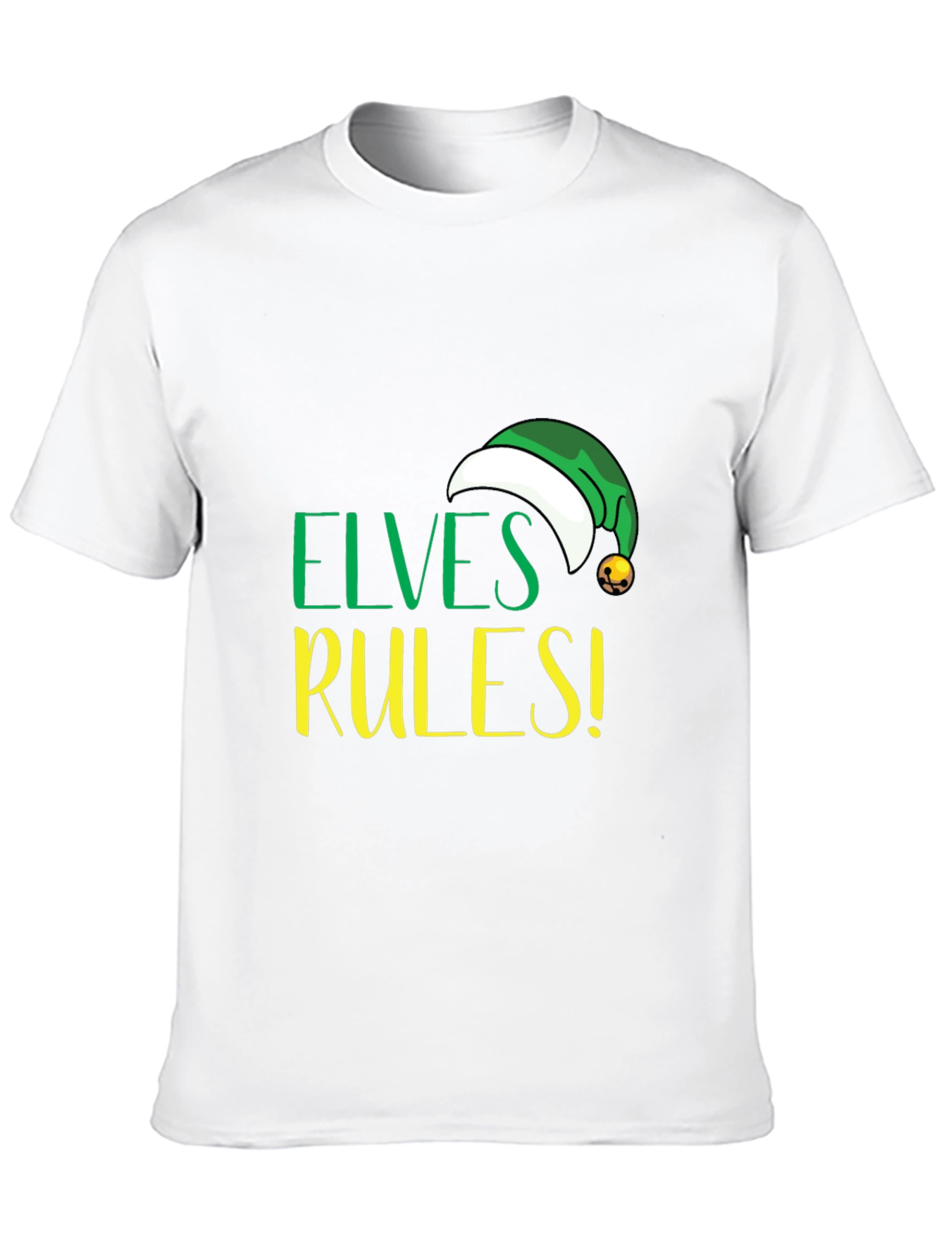 Elves Rules! Holiday Graphic Tee