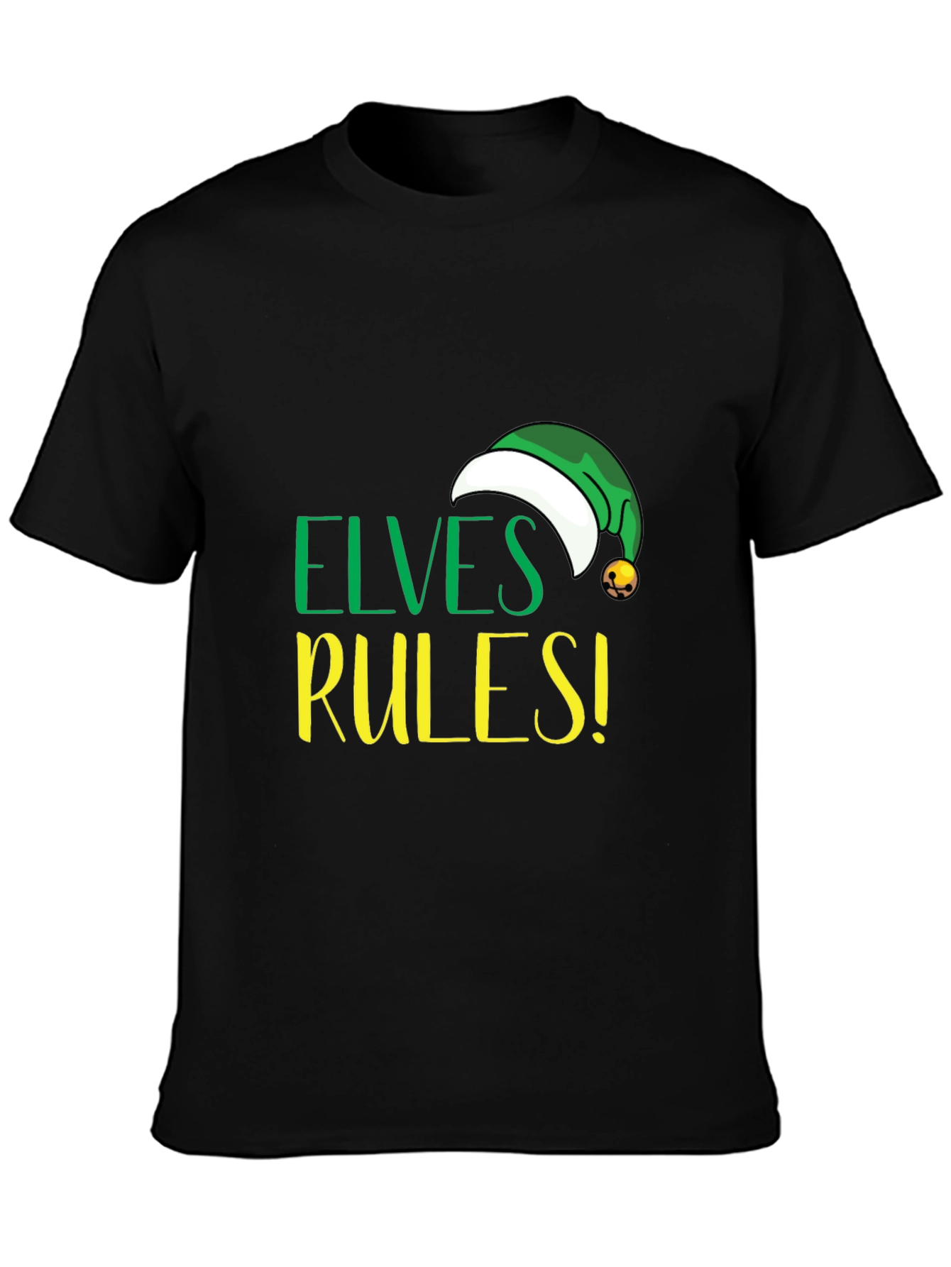 Elves Rules! Holiday Graphic Tee