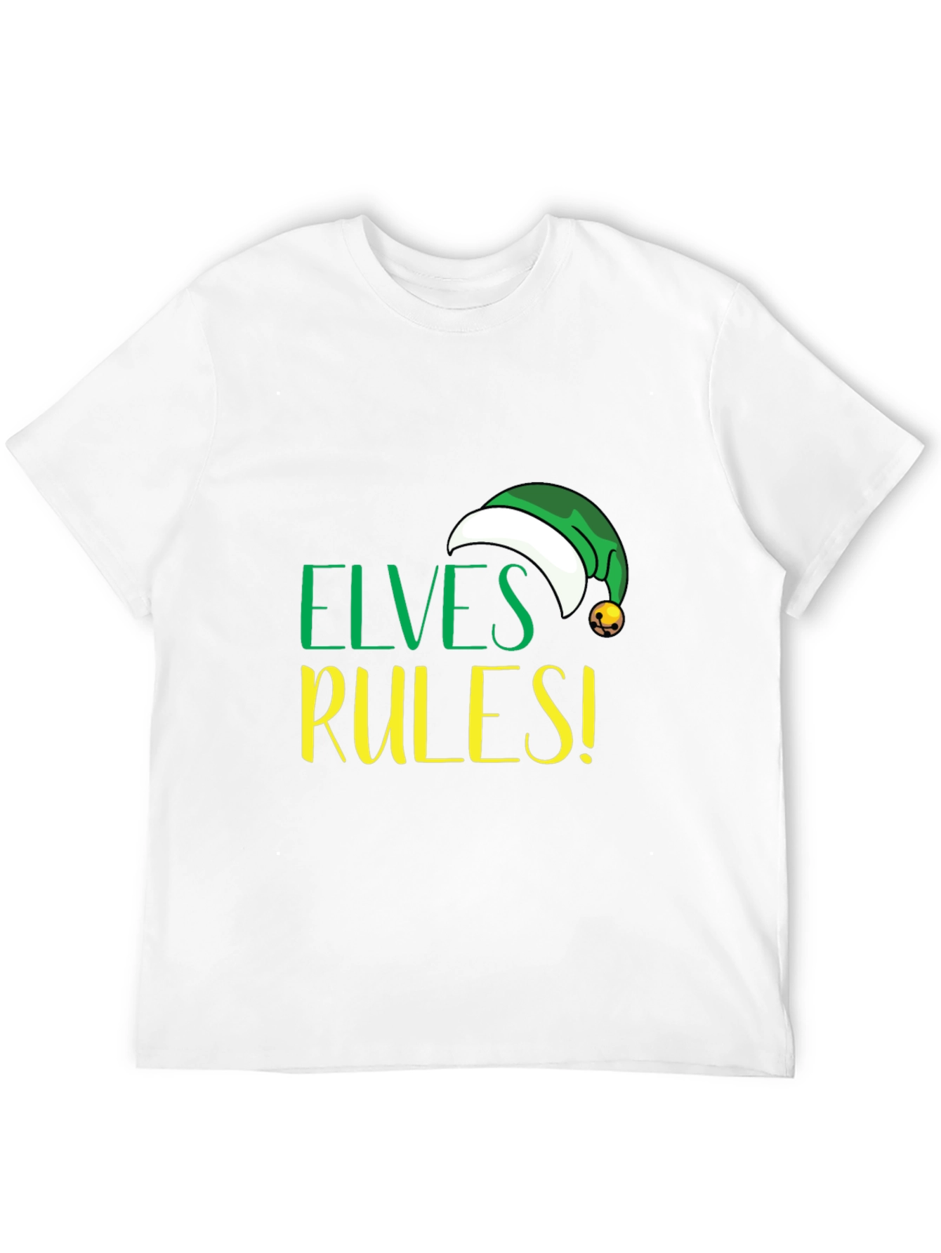 Elves Rules! Holiday Graphic Tee