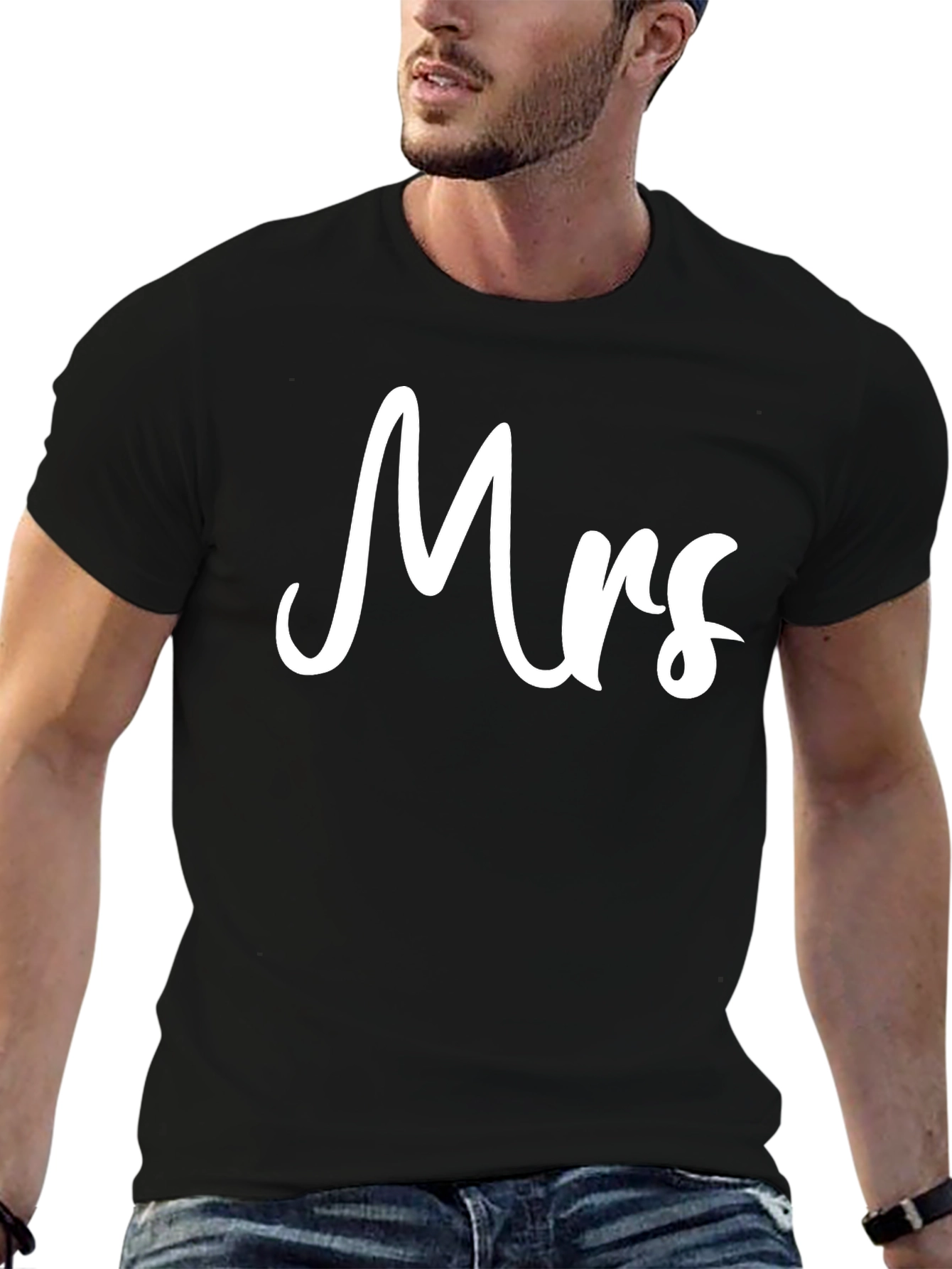 Mrs. T-Shirt - Elegant Bridal Tee
