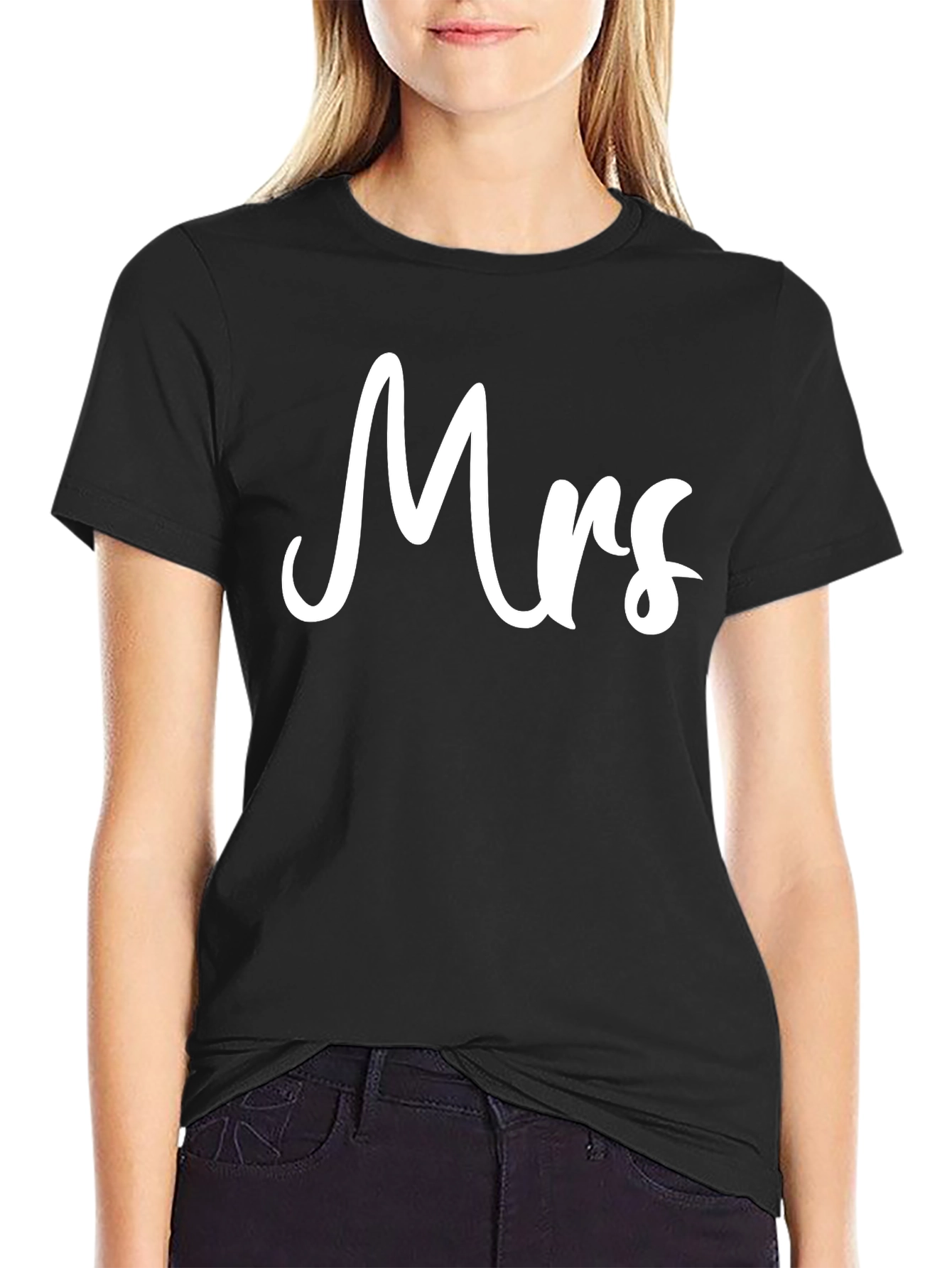 Mrs. T-Shirt - Elegant Bridal Tee