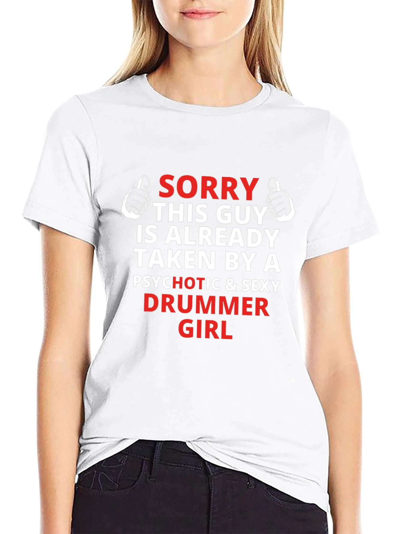 Taken by a Drummer Girl T-Shirt