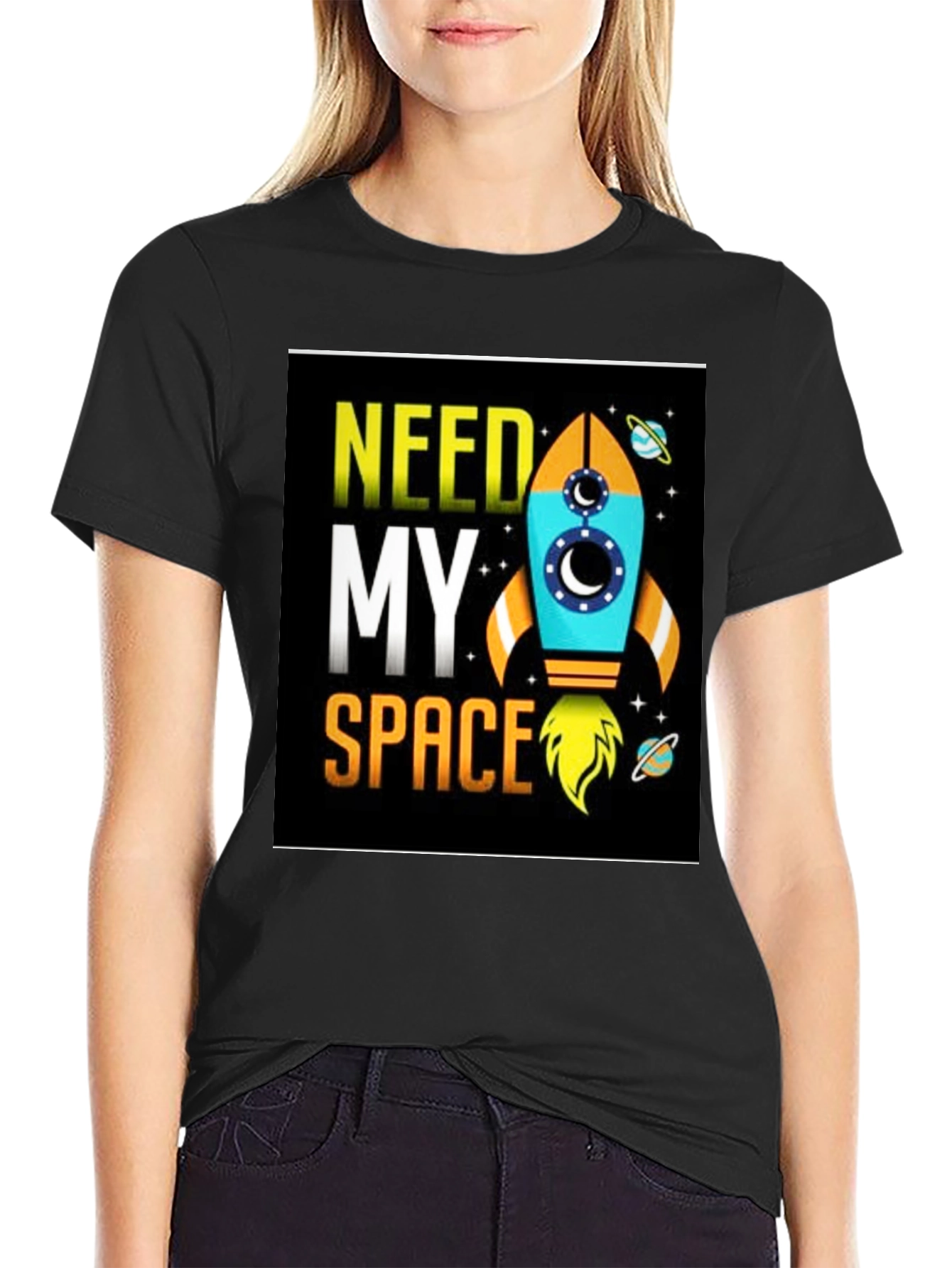 Need My Space T-Shirt - Rocket Design