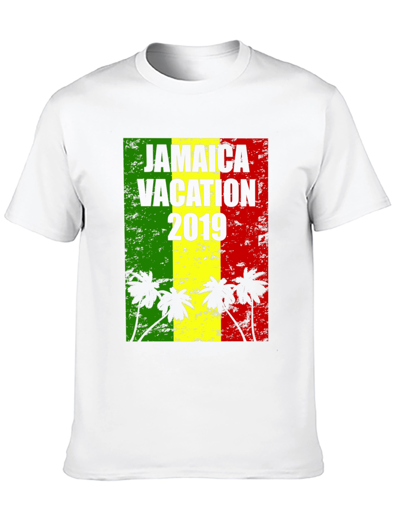 Jamaica Vacation 2019 Black T-Shirt