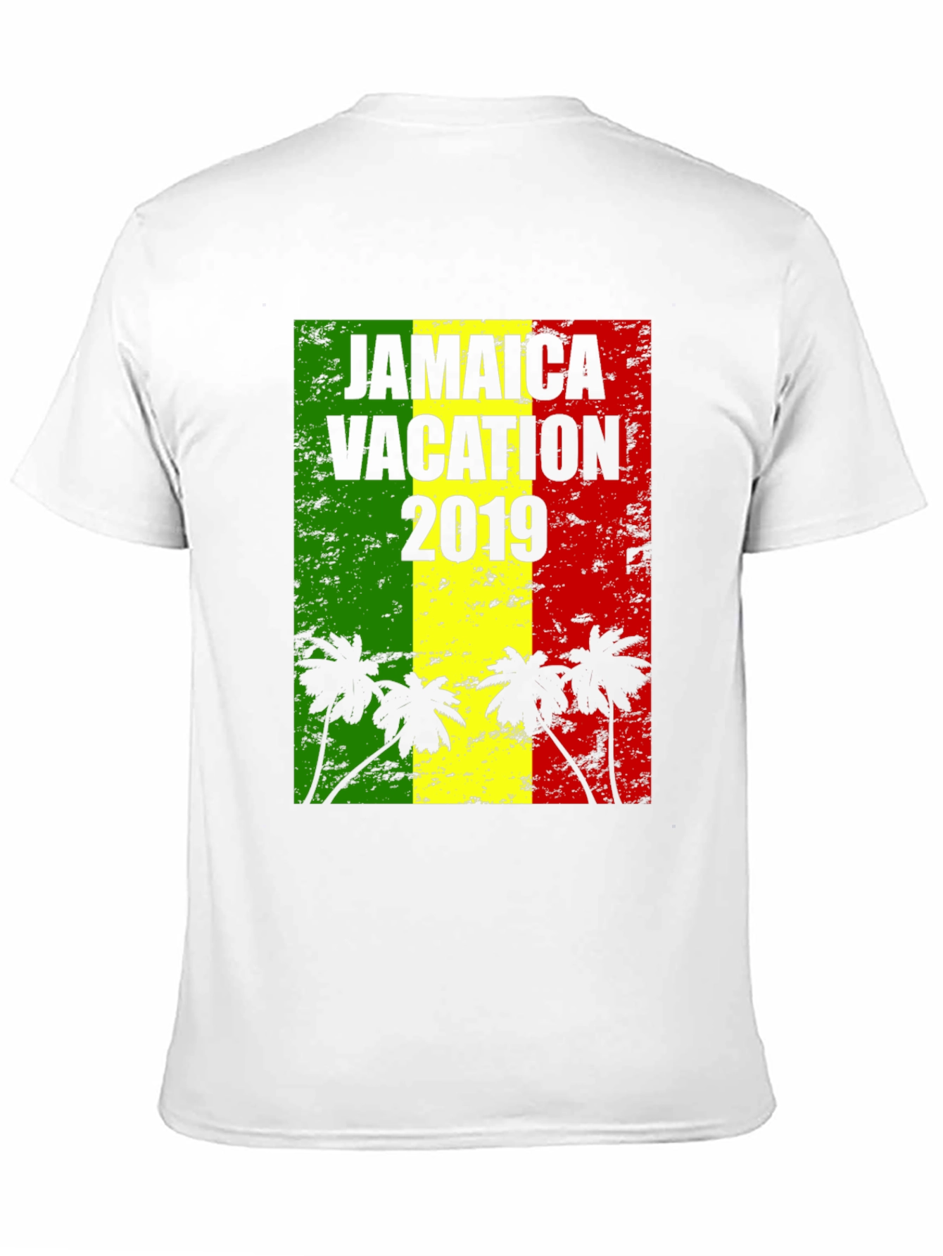 Jamaica Vacation 2019 Black T-Shirt