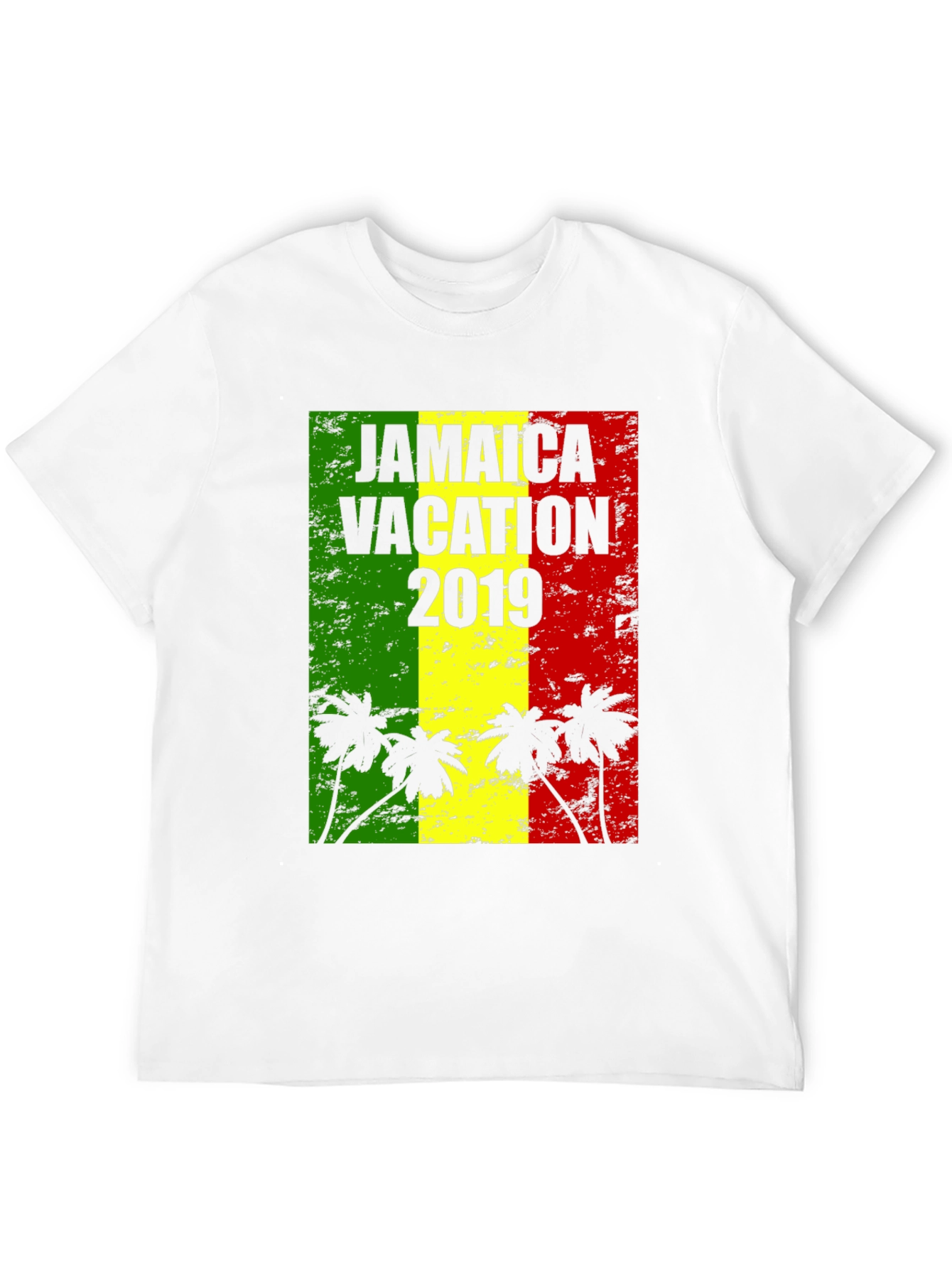 Jamaica Vacation 2019 Black T-Shirt