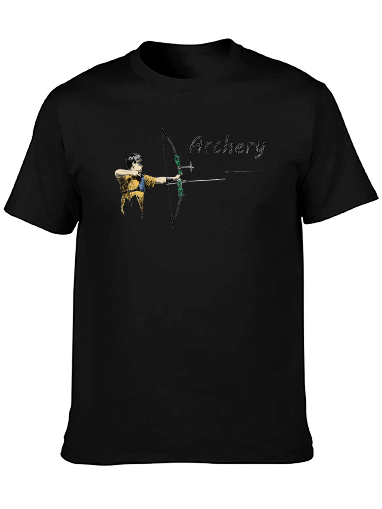 Archery Graphic Tee - Black
