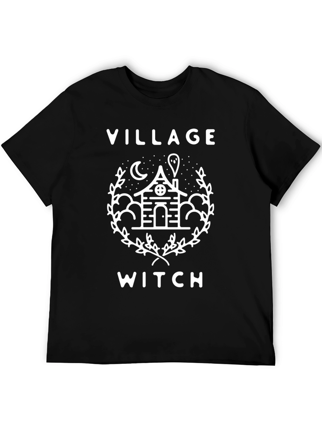 Village Witch Graphic Tee - Spooky & Stylish
