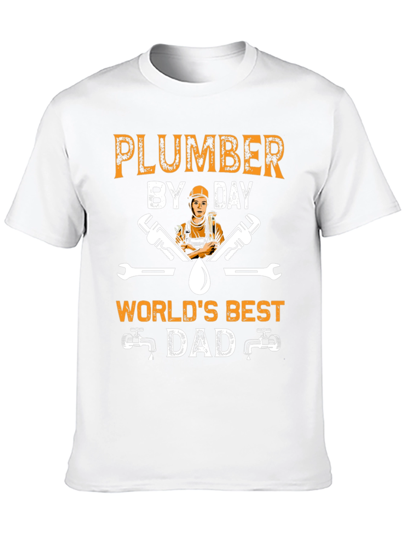 Plumber Dad T-Shirt - Worlds Best Dad