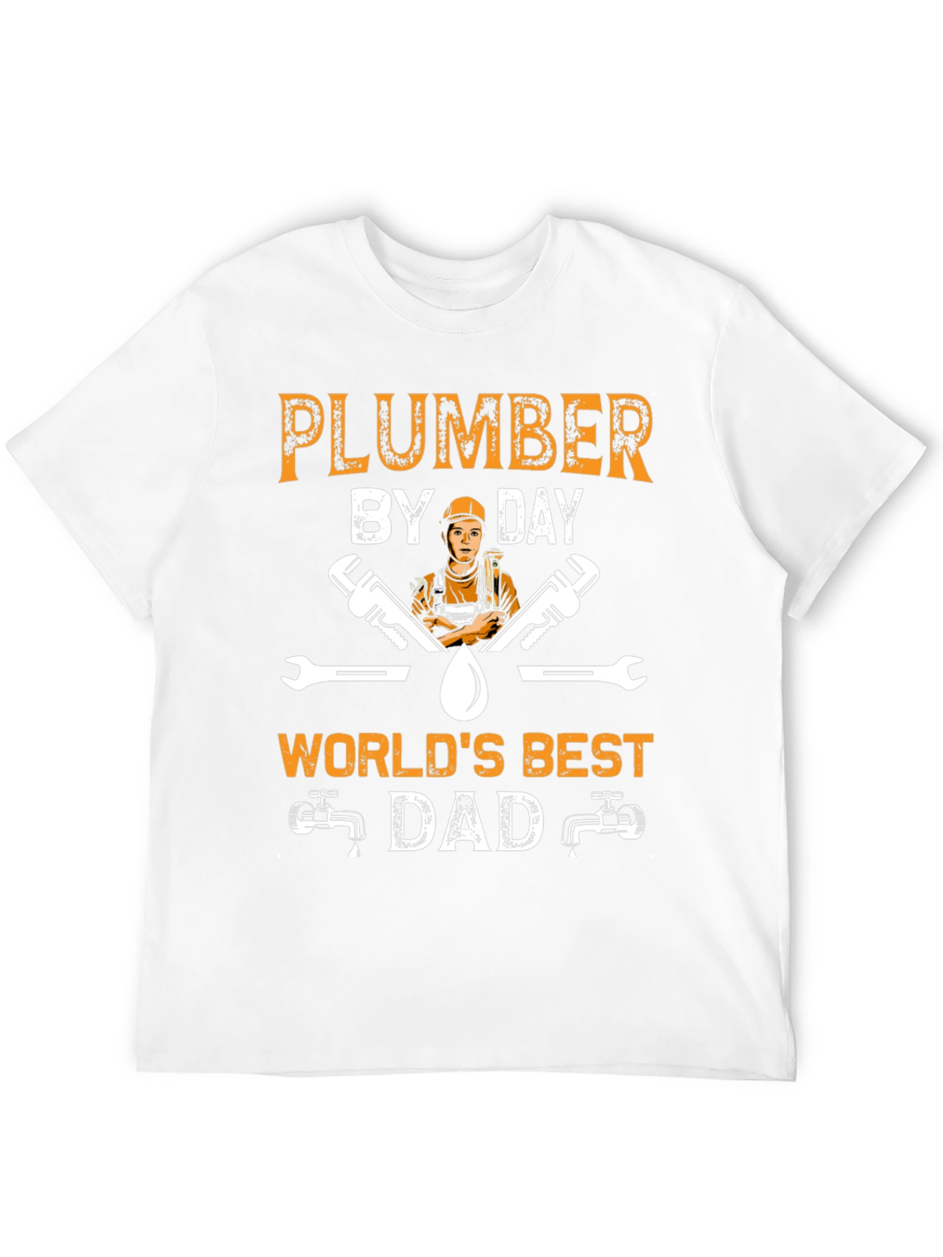 Plumber Dad T-Shirt - Worlds Best Dad