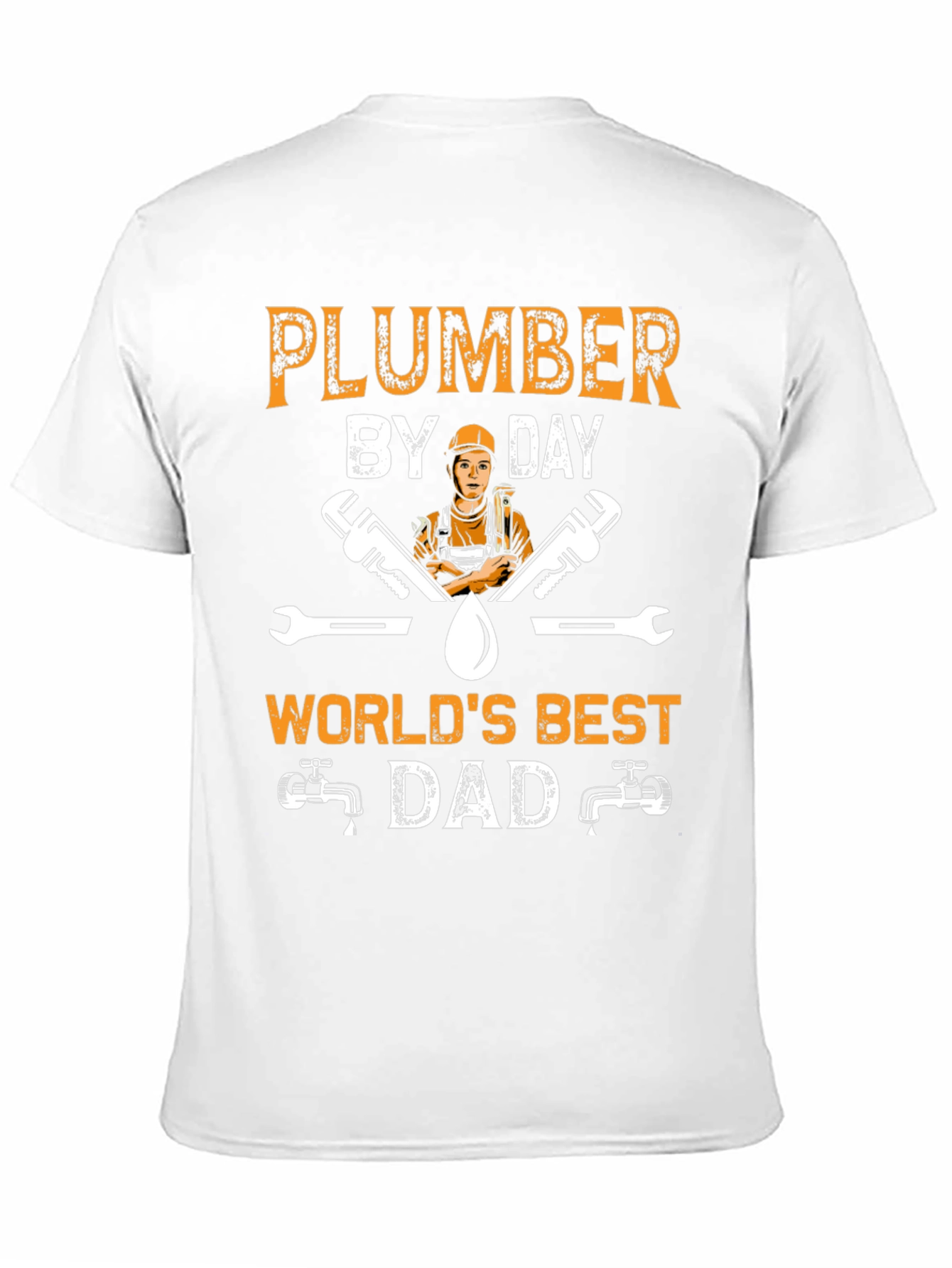 Plumber Dad T-Shirt - Worlds Best Dad