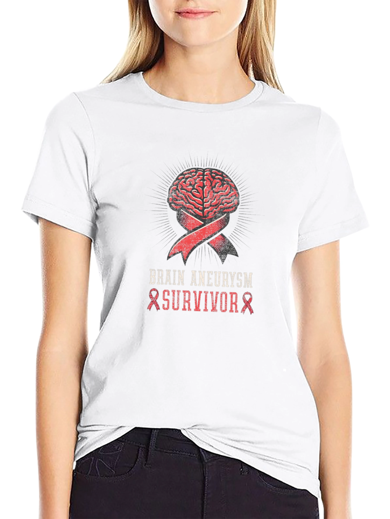 Brain Aneurysm Survivor T-Shirt Awareness
