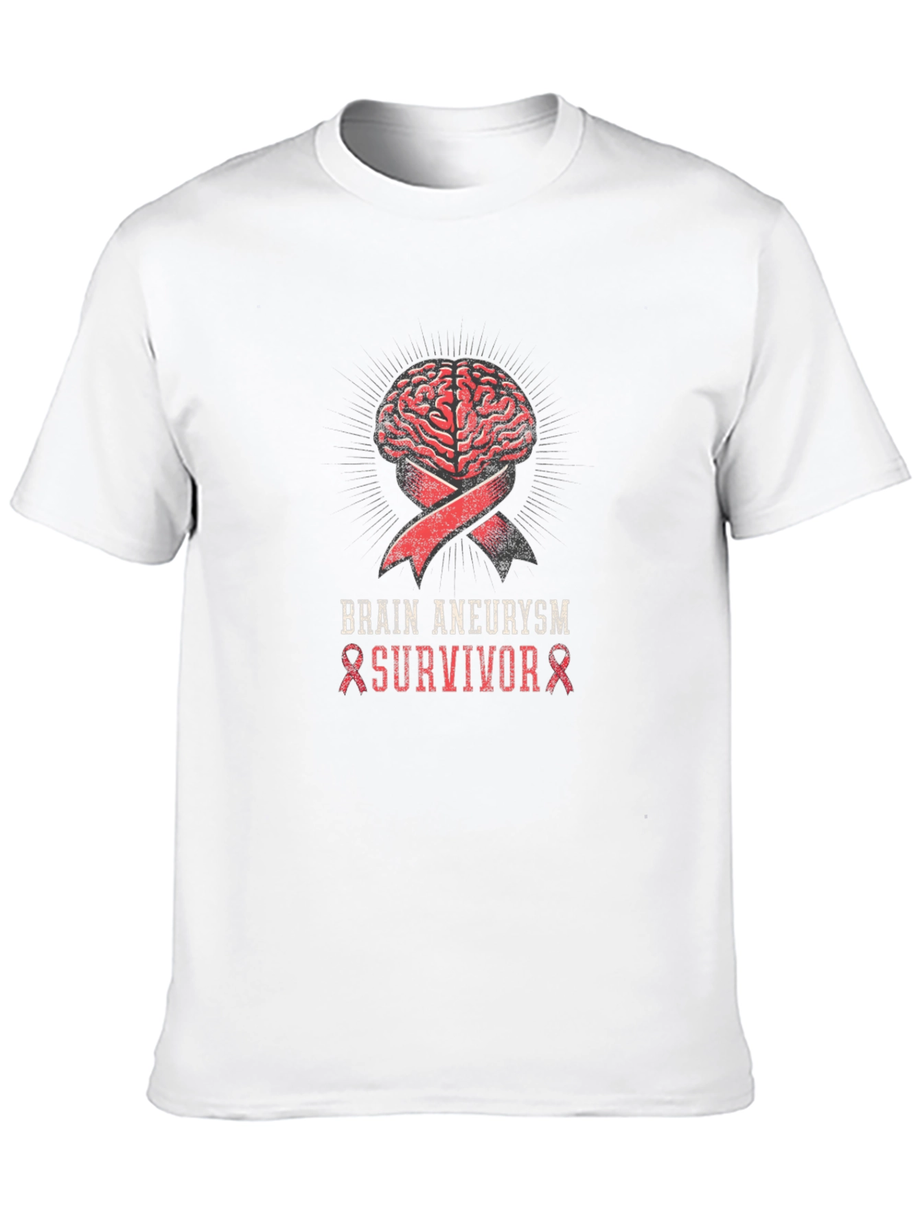 Brain Aneurysm Survivor T-Shirt Awareness