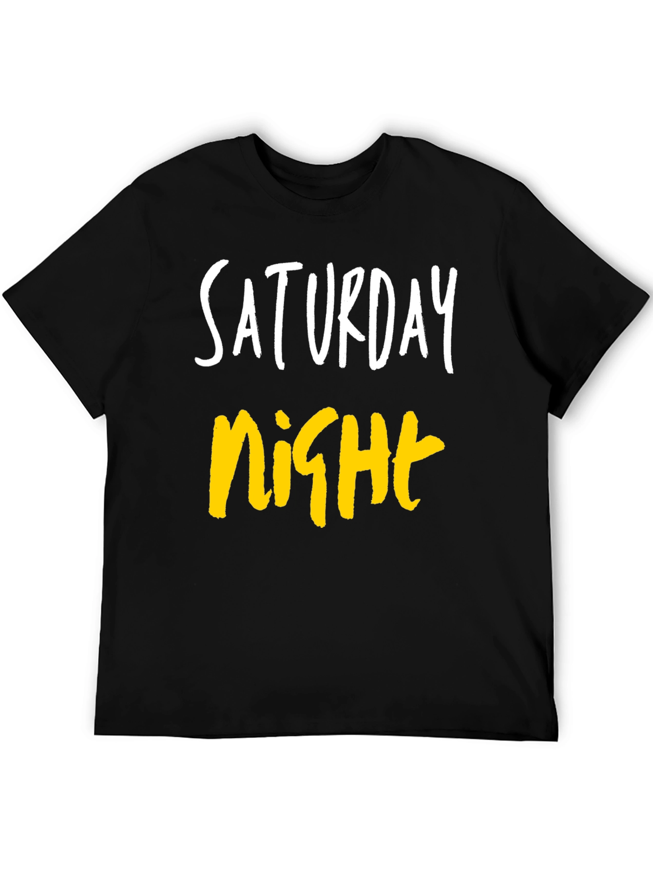 Saturday Night Graphic Tee - Casual Comfort