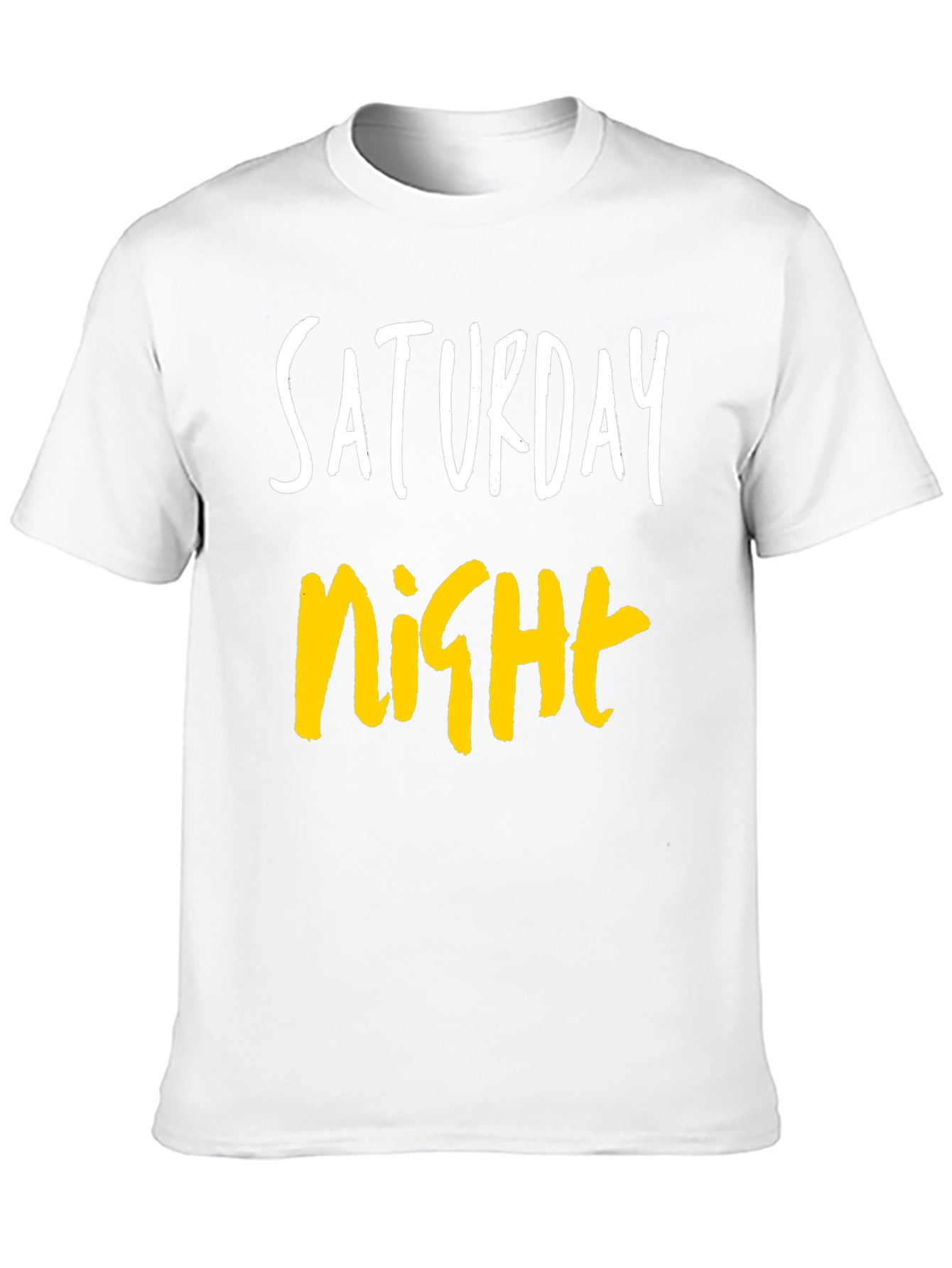 Saturday Night Graphic Tee - Casual Comfort