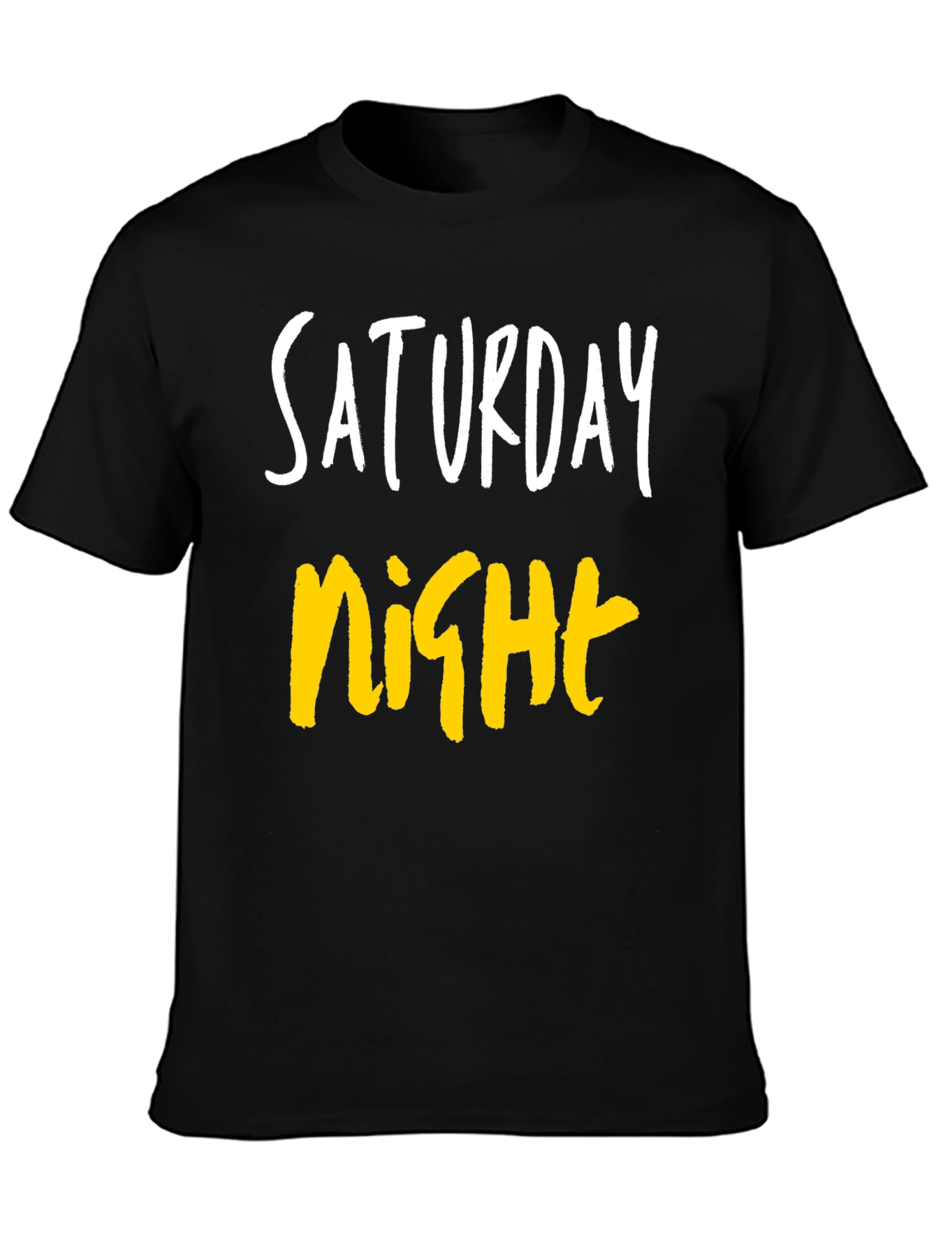 Saturday Night Graphic Tee - Casual Comfort