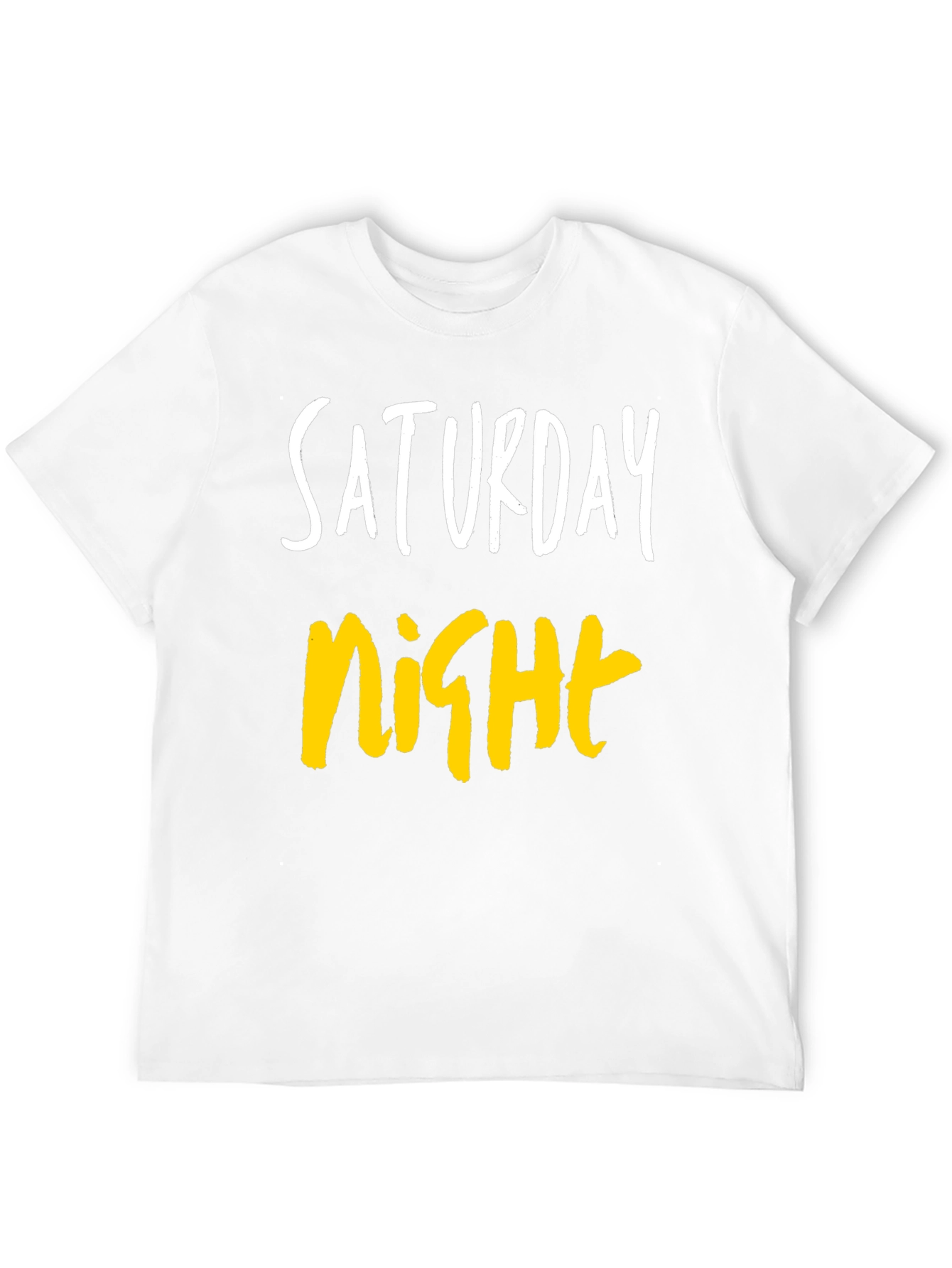Saturday Night Graphic Tee - Casual Comfort