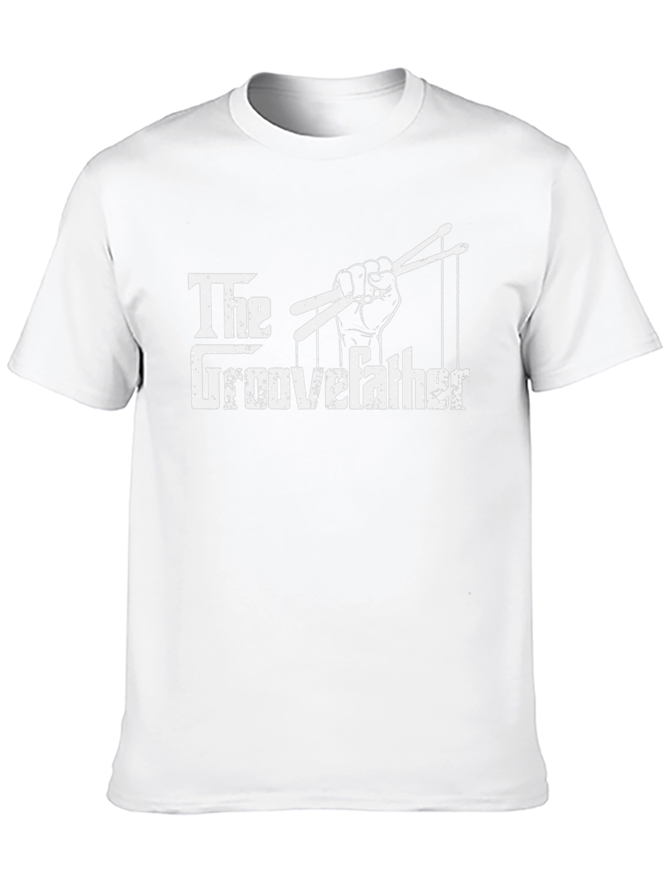 The Groovefather Drummer T-Shirt Black