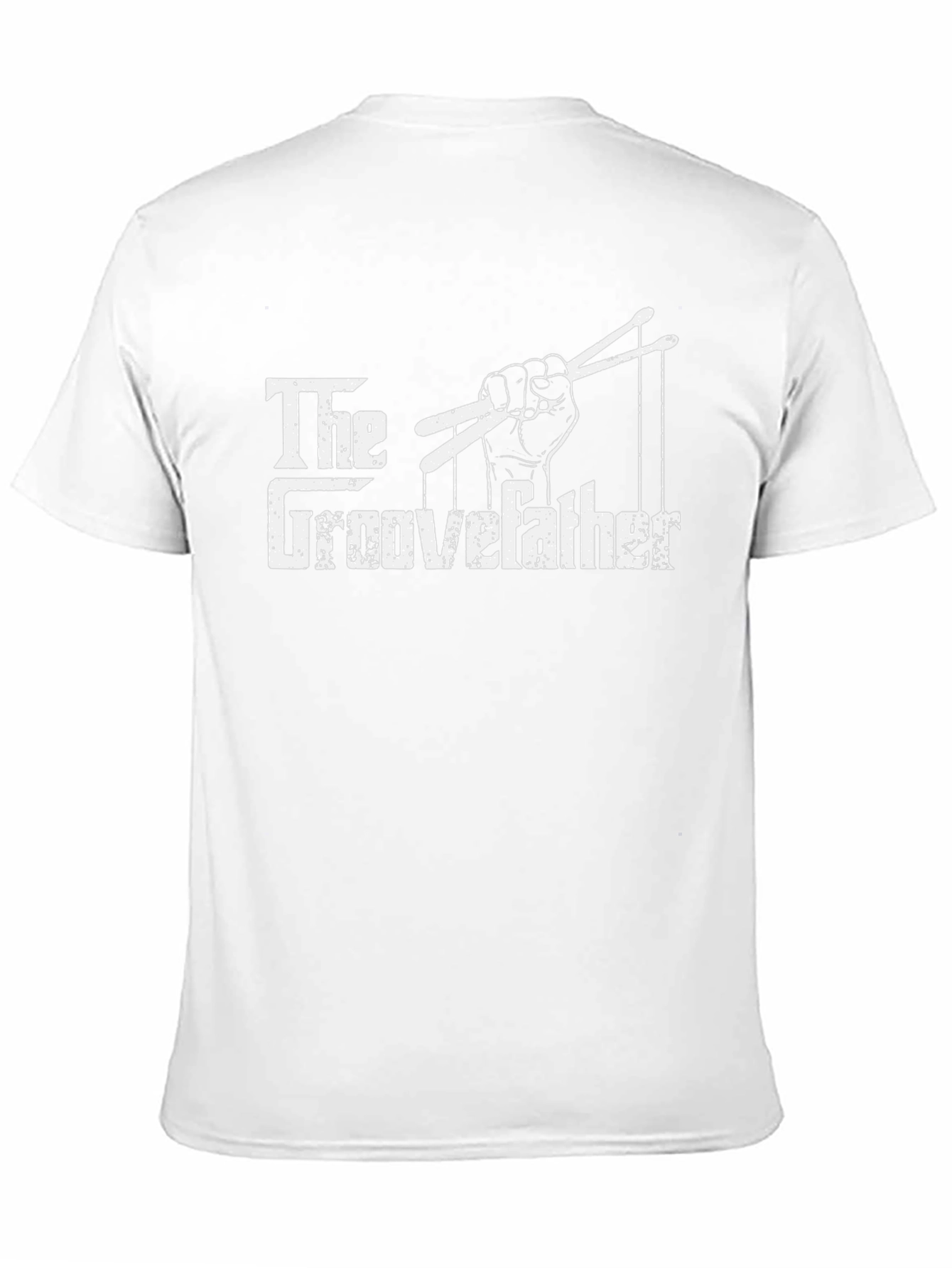 The Groovefather Drummer T-Shirt Black