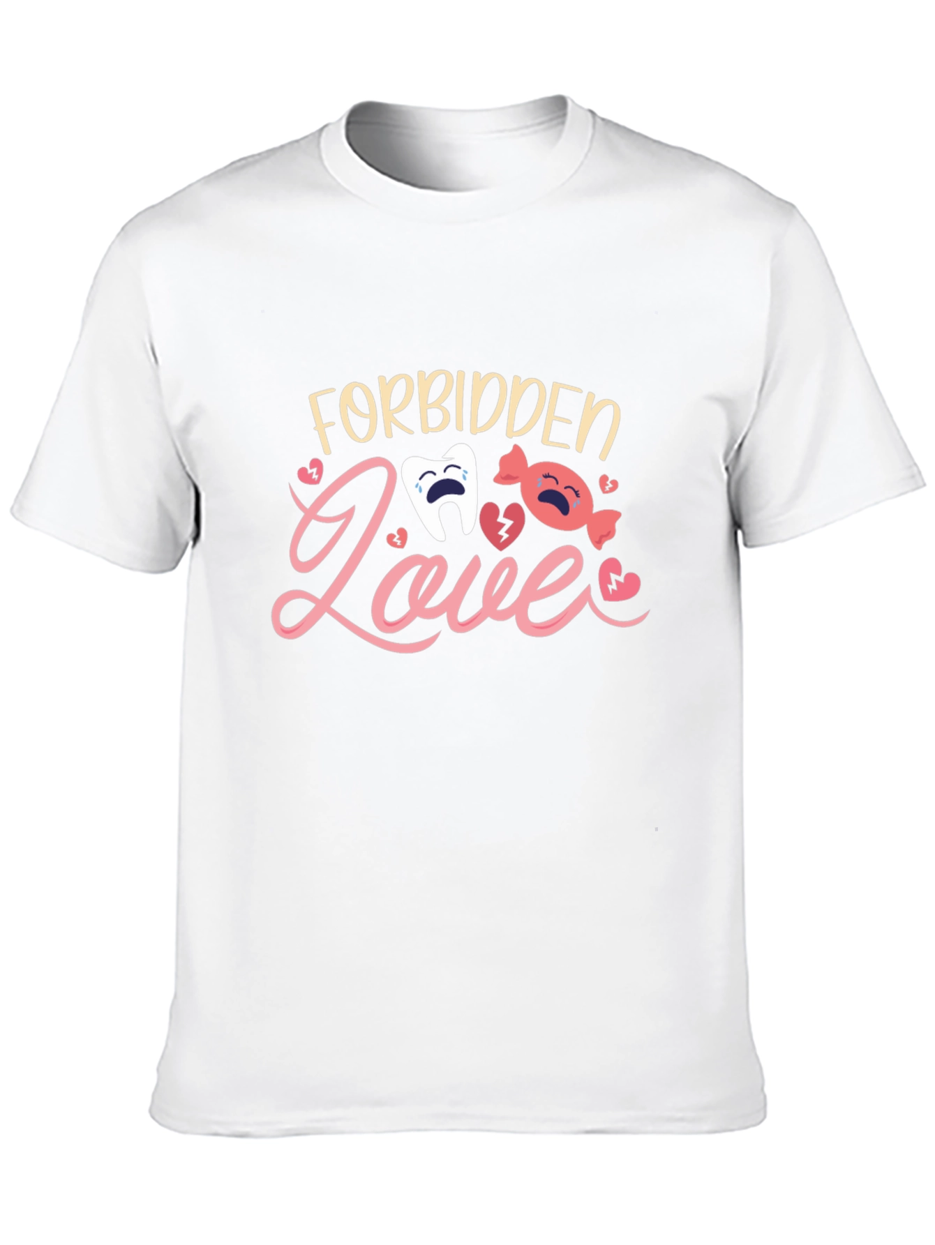 Forbidden Love Dental Humor Graphic Tee