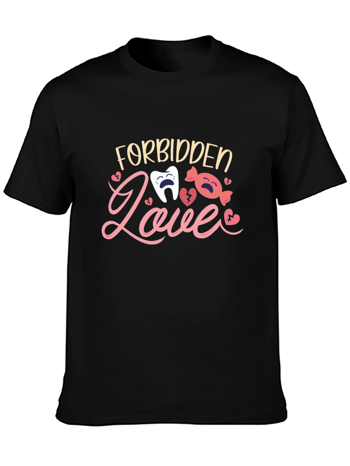 Forbidden Love Dental Humor Graphic Tee