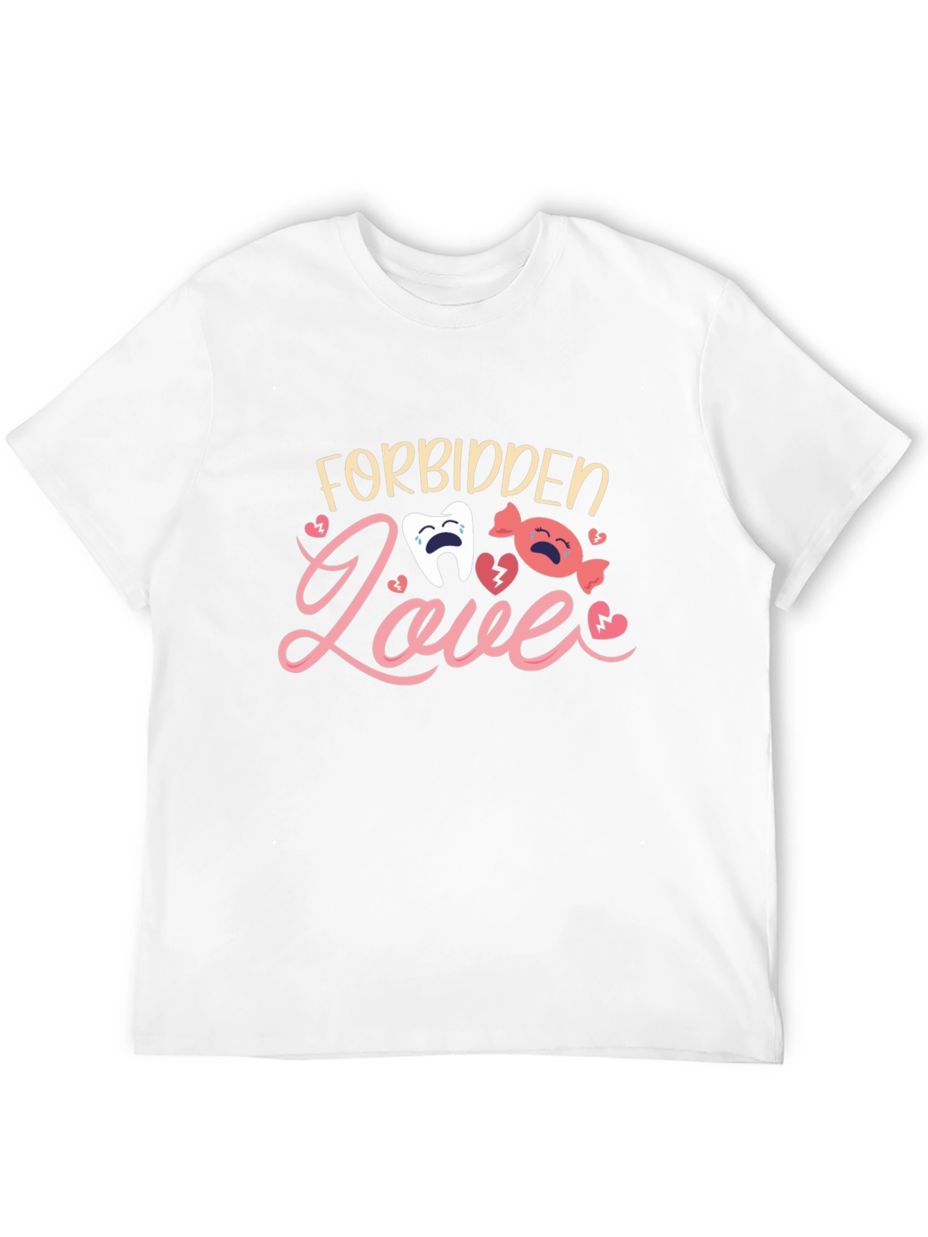 Forbidden Love Dental Humor Graphic Tee
