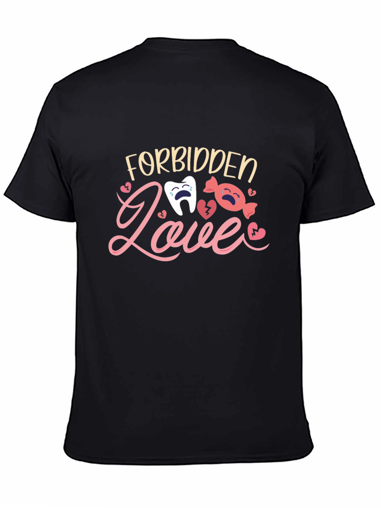 Forbidden Love Dental Humor Graphic Tee