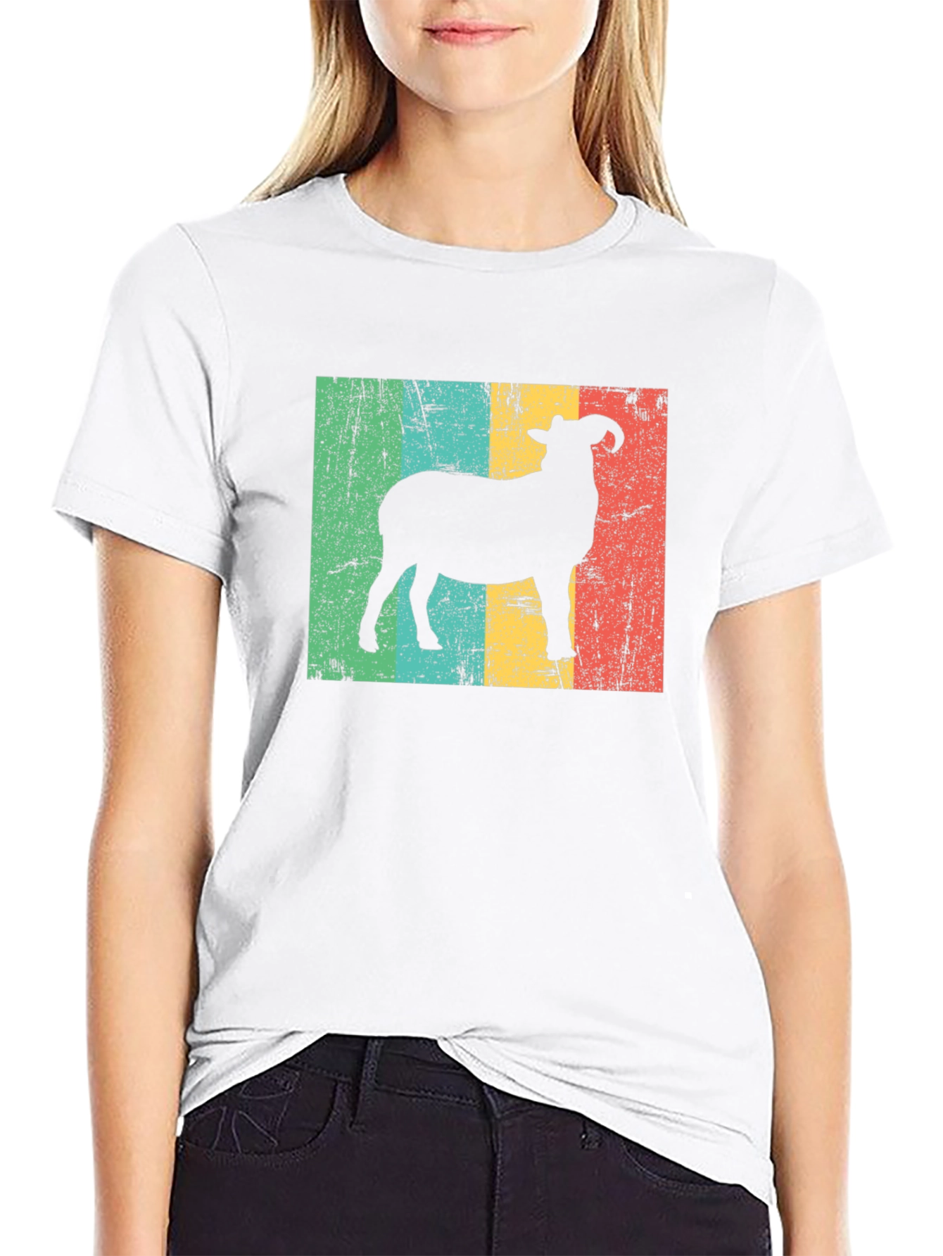 Retro Ram Graphic T-Shirt
