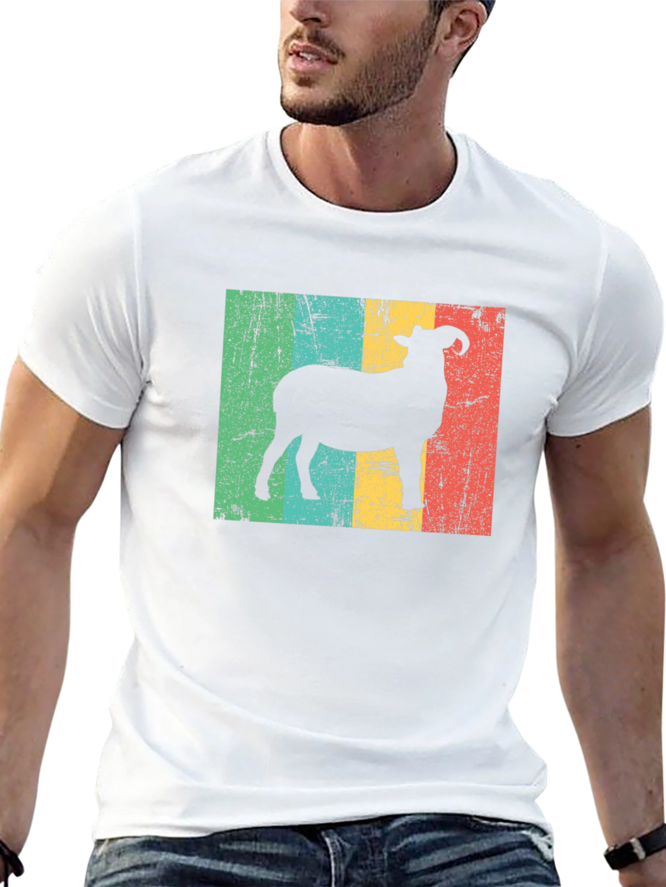 Retro Ram Graphic T-Shirt
