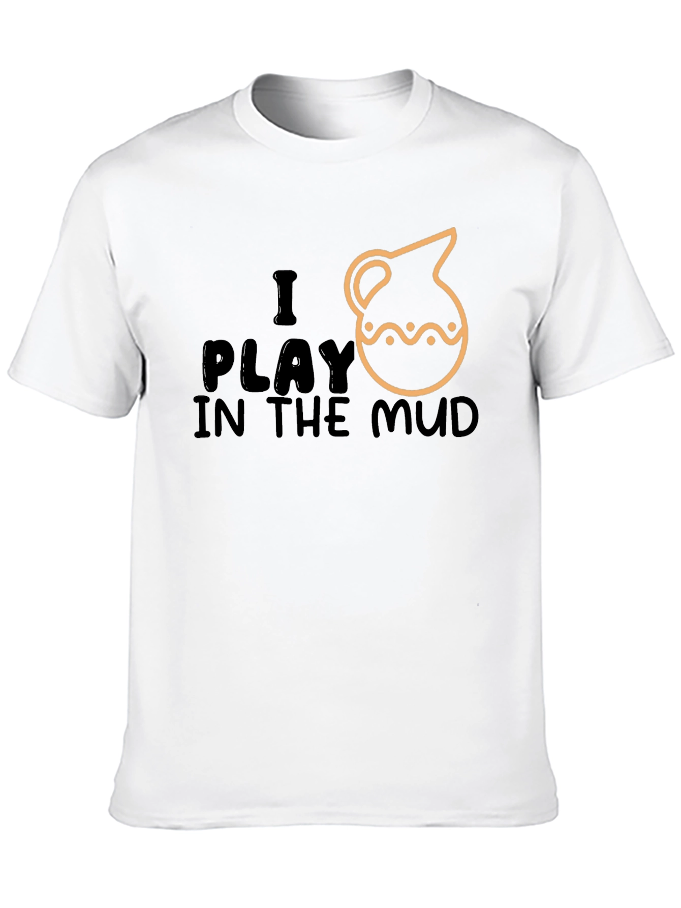 I Mud Play Black T-Shirt