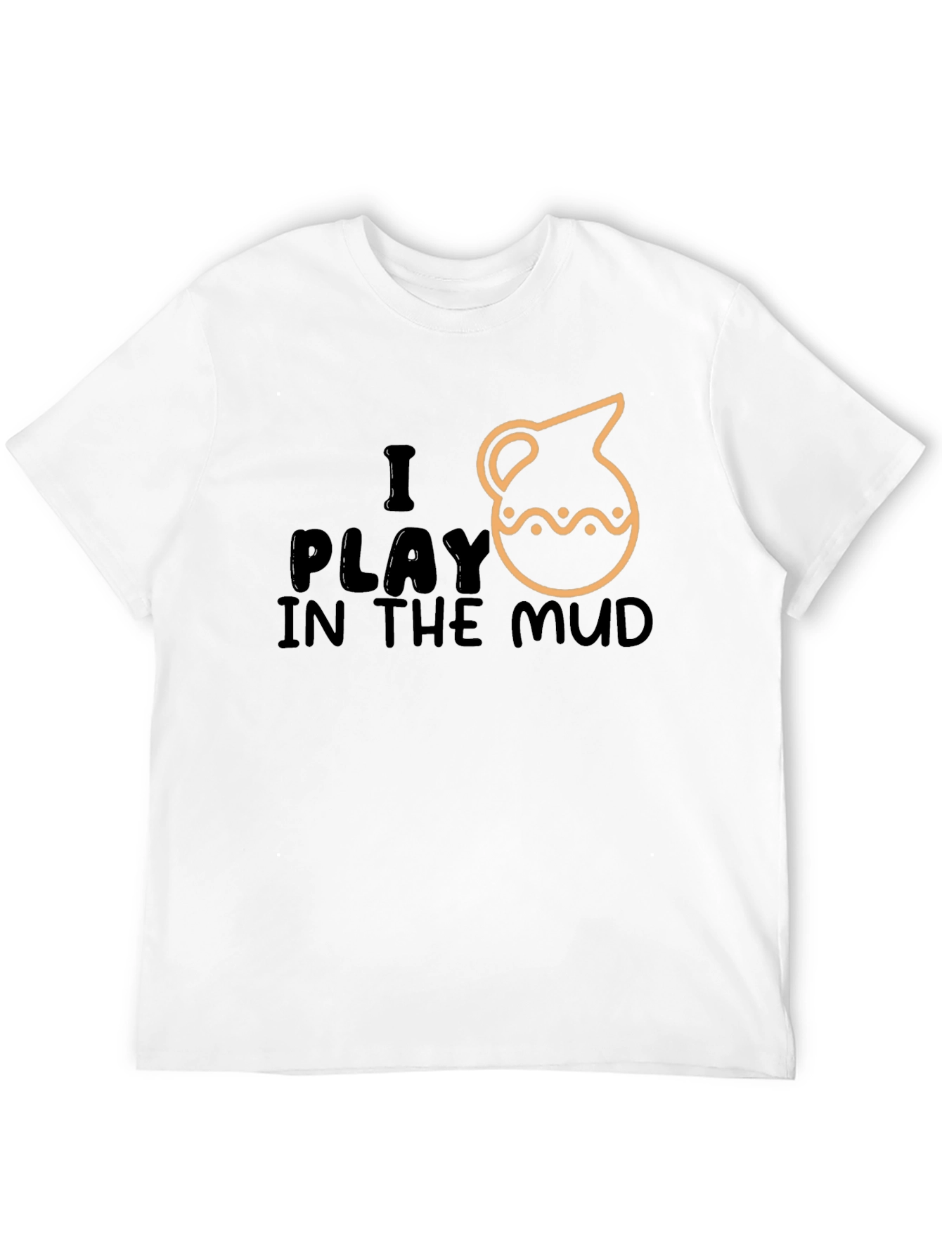 I Mud Play Black T-Shirt