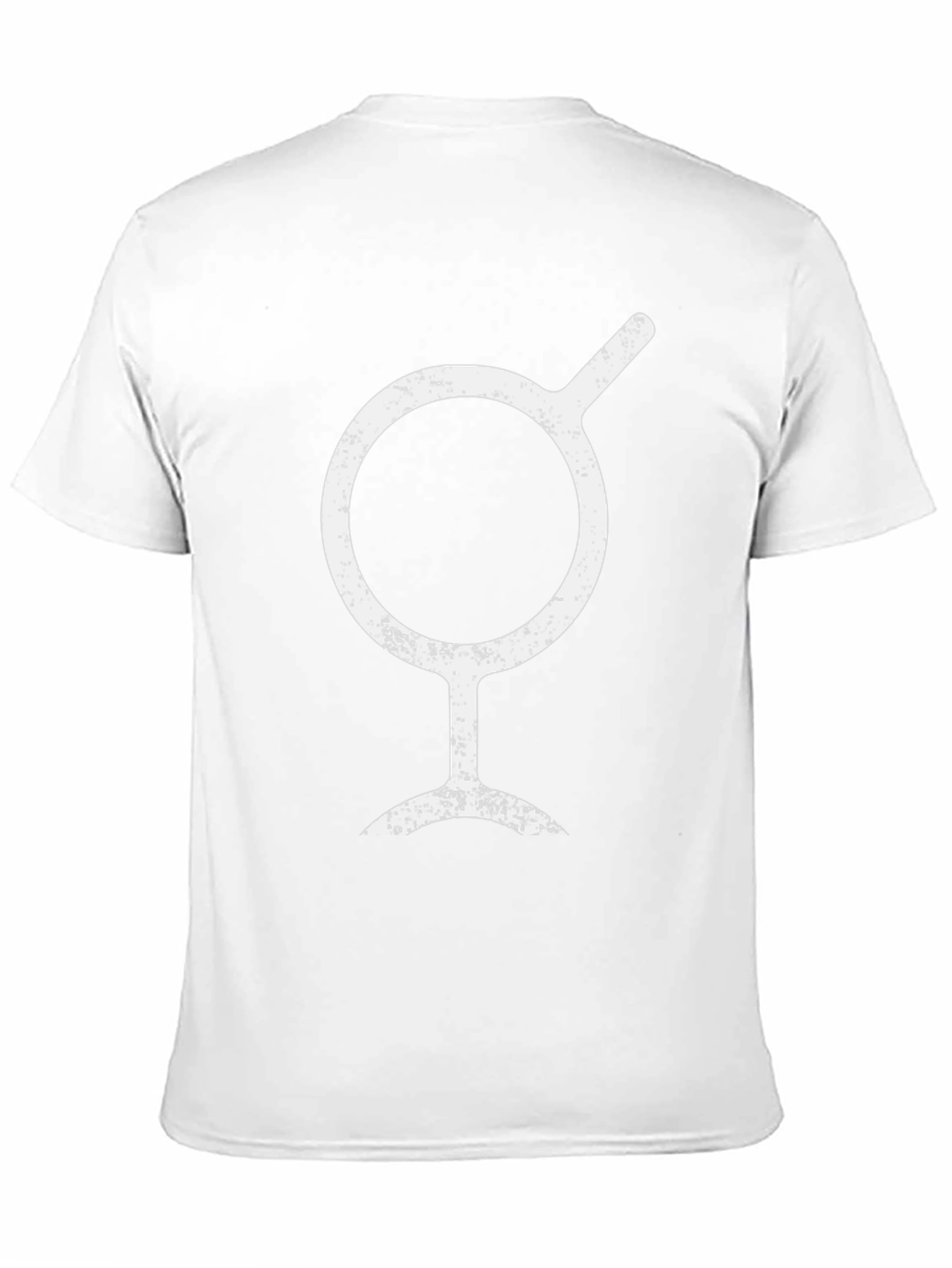 Unique Symbol Graphic Black T-Shirt