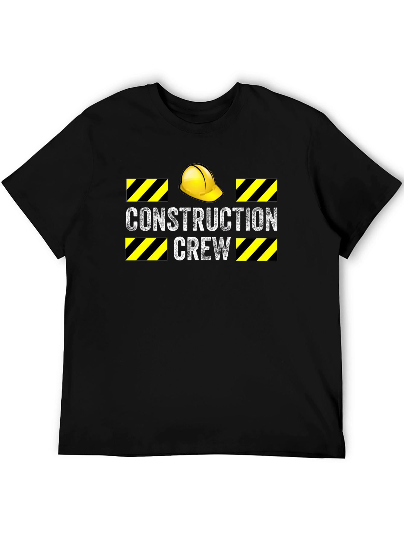 Construction Crew T-Shirt - Hard Hat Graphic Tee