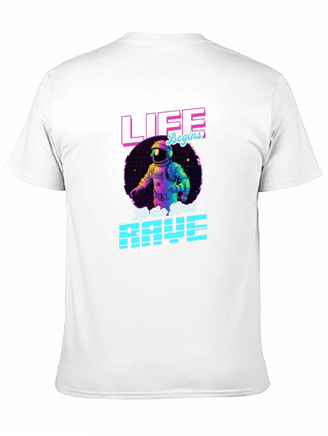 Life Begins At The First Rave T-Shirt