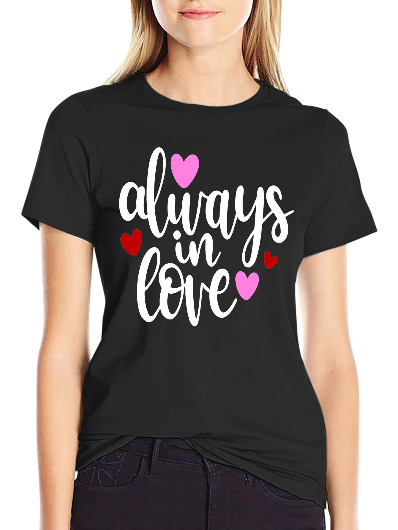 Always in Love Graphic Tee - Valentines Day Gift